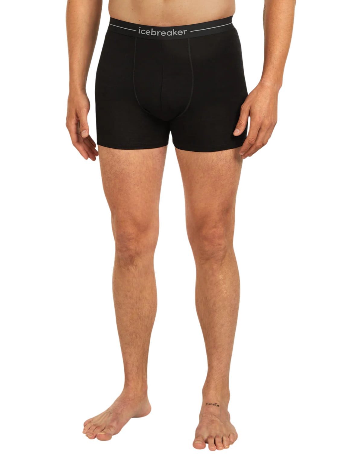 Icebreaker Boxershorts Unterwäsche 150 Anatomica (Merinowolle) schwarz Herren - 2 Stück