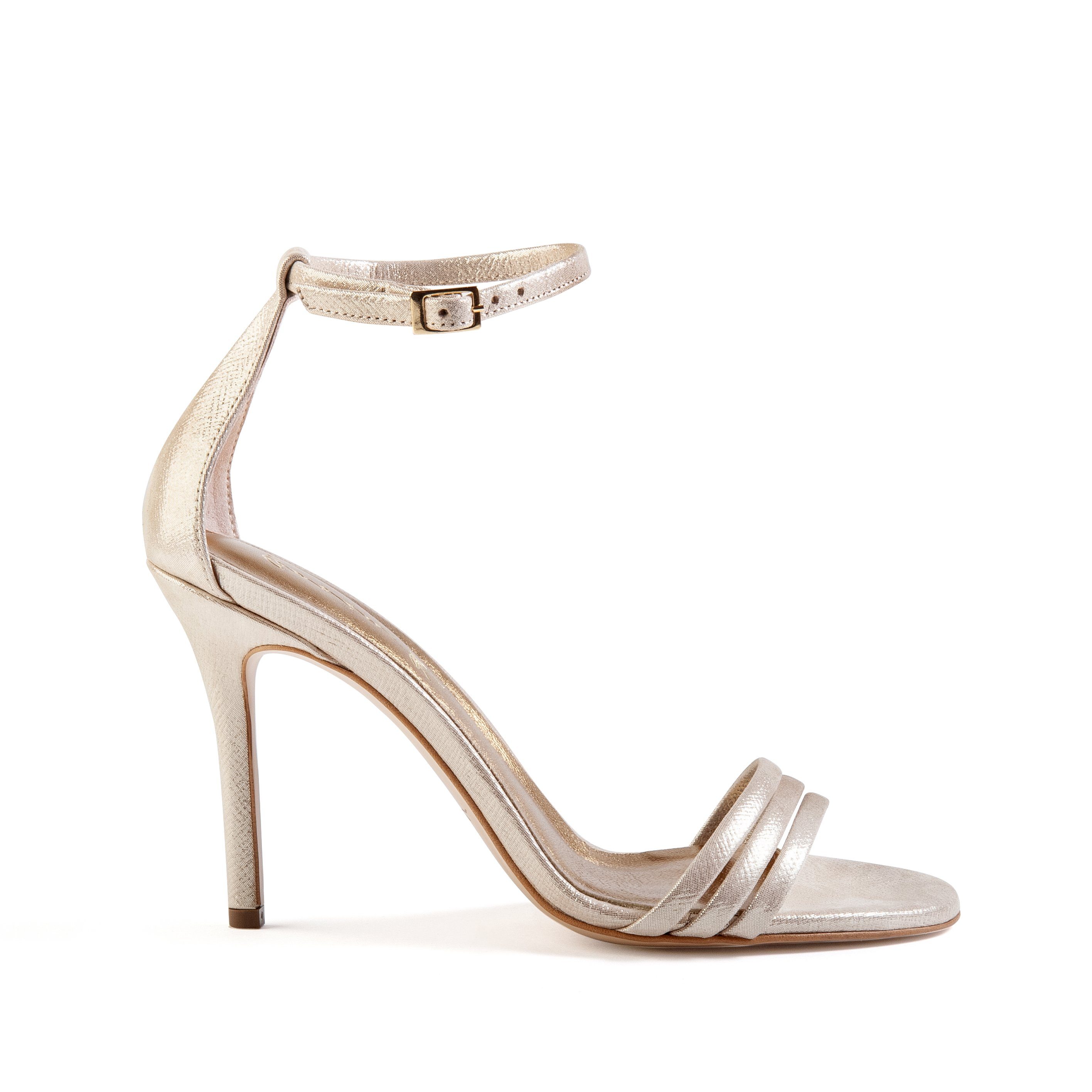 GosiaK. "Rafaela" High-Heel-Sandalette in elegantem Gold günstig online kaufen