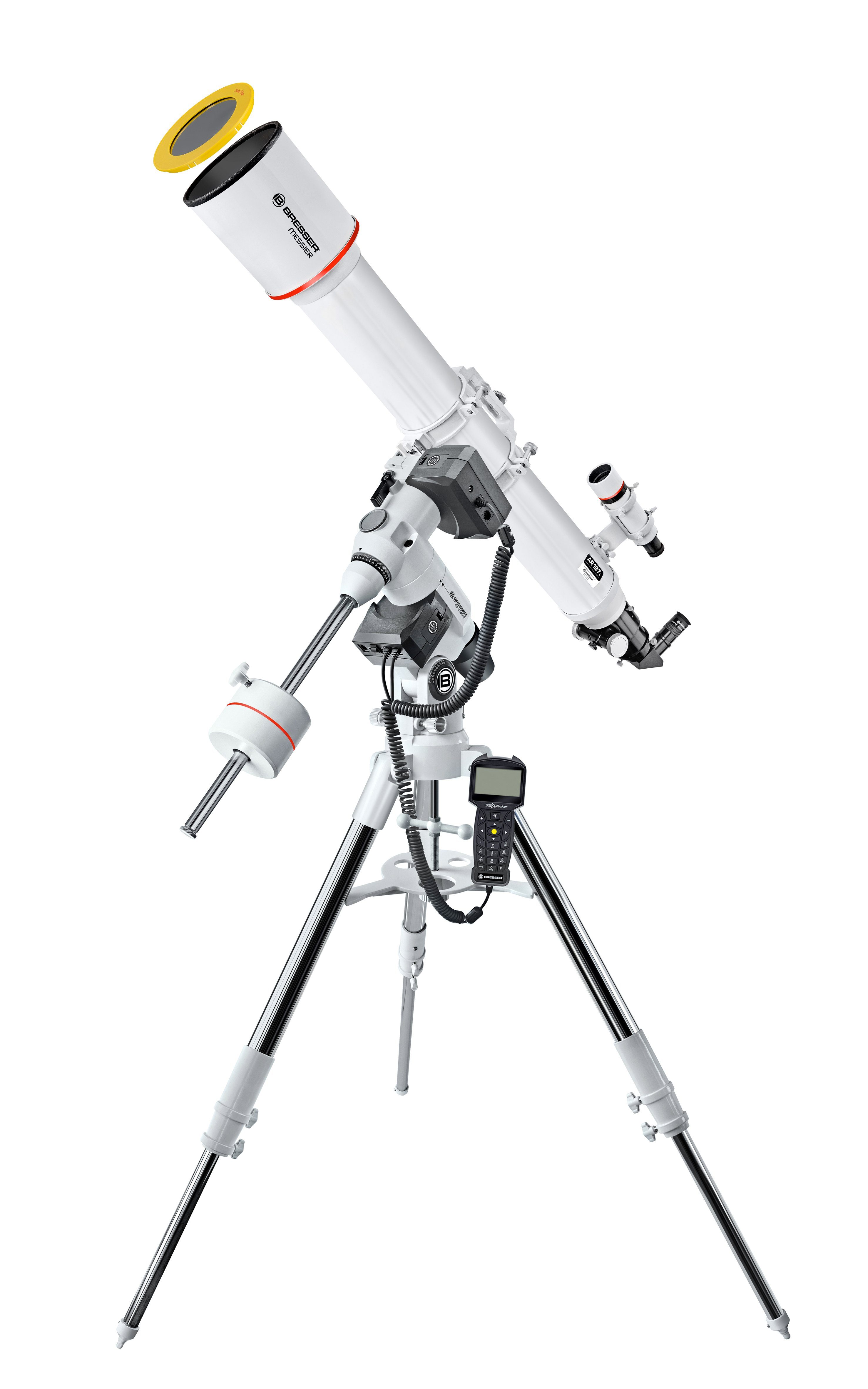BRESSER Teleskop BRESSER Messier Refraktor AR-127L/1200 EXOS-2 GoTo Hexafoc