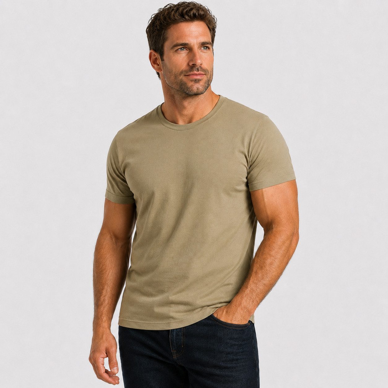 Sitztgut T-Shirt Classic Crew Neck T-Shirt (1-tlg)