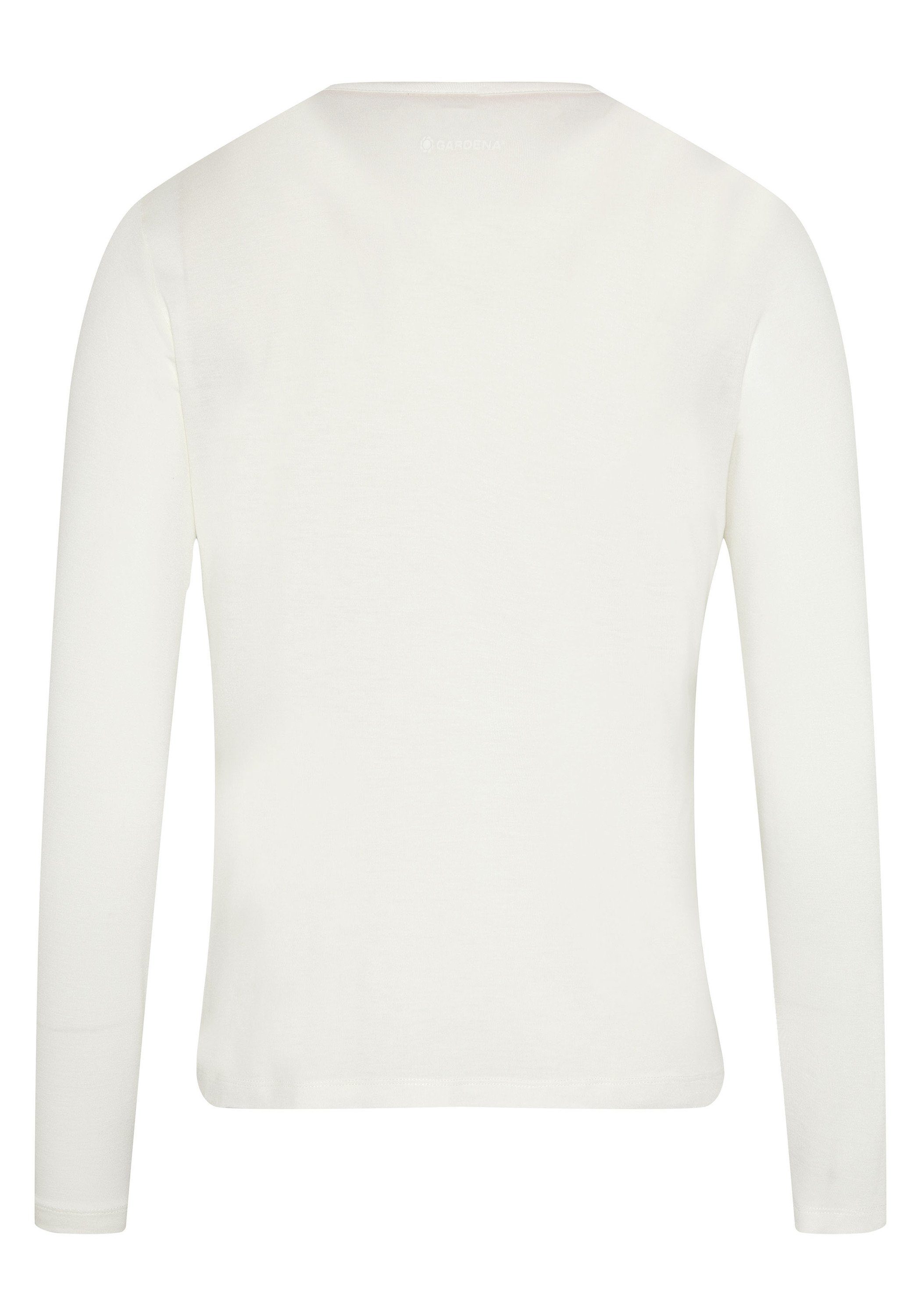 GARDENA T-Shirt mit Blumen-Motiv vorne (1, 1-tlg) günstig online kaufen