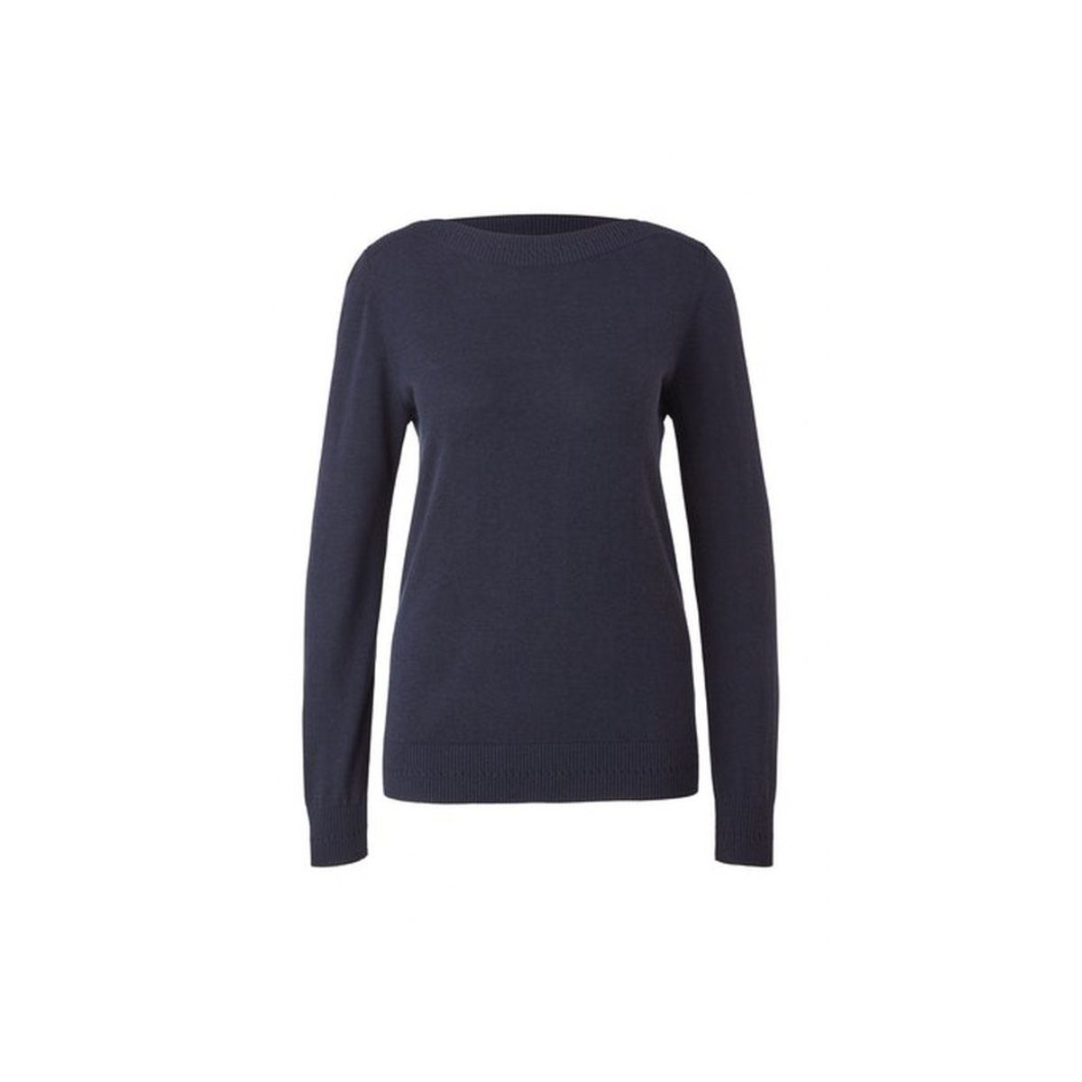 s.Oliver Longpullover uni (1-tlg) blau