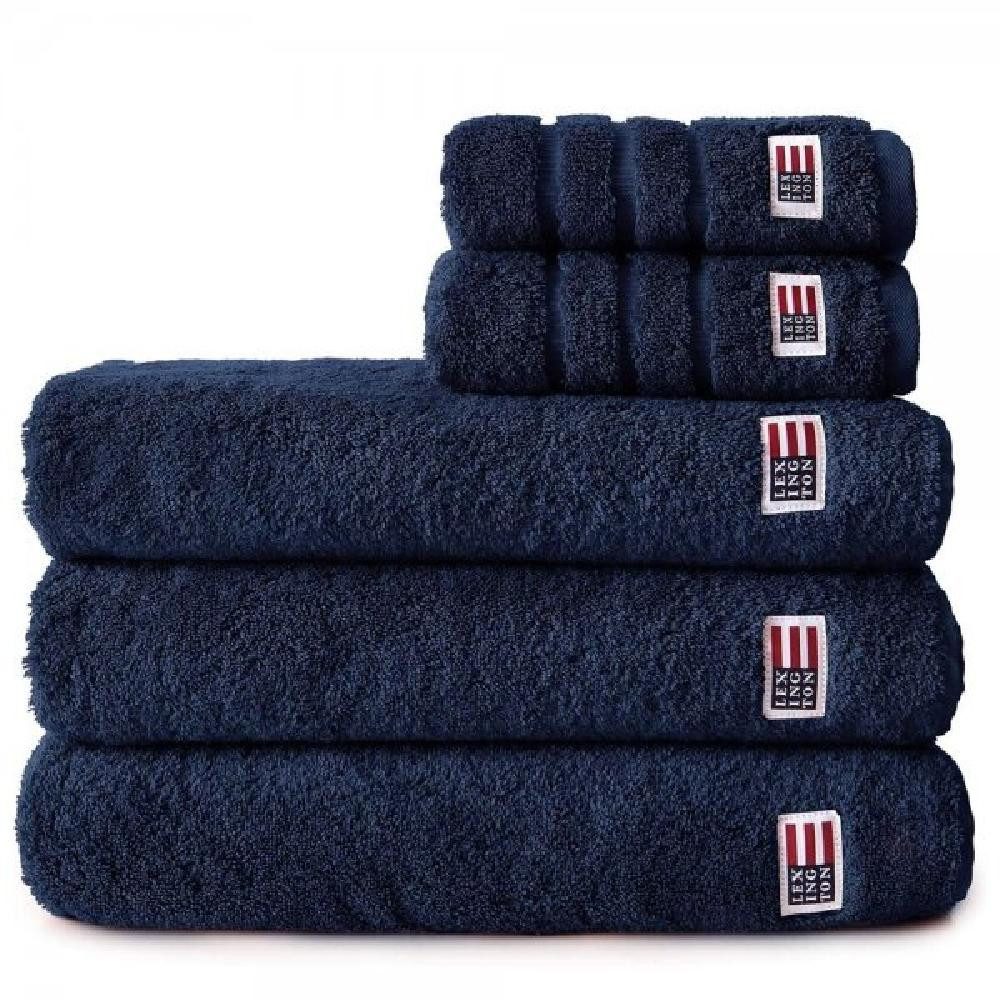 Lexington Badetücher Handtuch Orignal Navy Blau günstig online kaufen