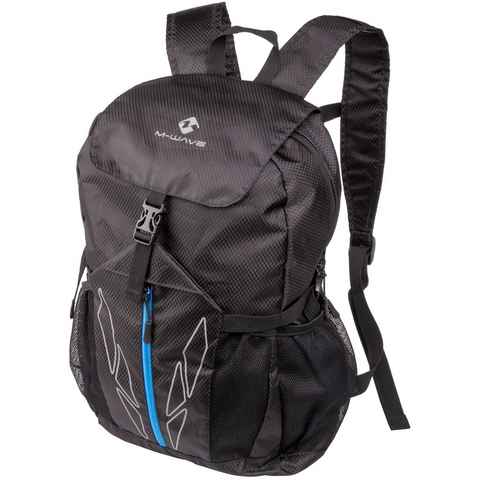 M-Wave Freizeitrucksack Deluxe (1-tlg), Faltrucksack Fahrradrucksack Fahrrad Rucksack Sport Radsport Tour