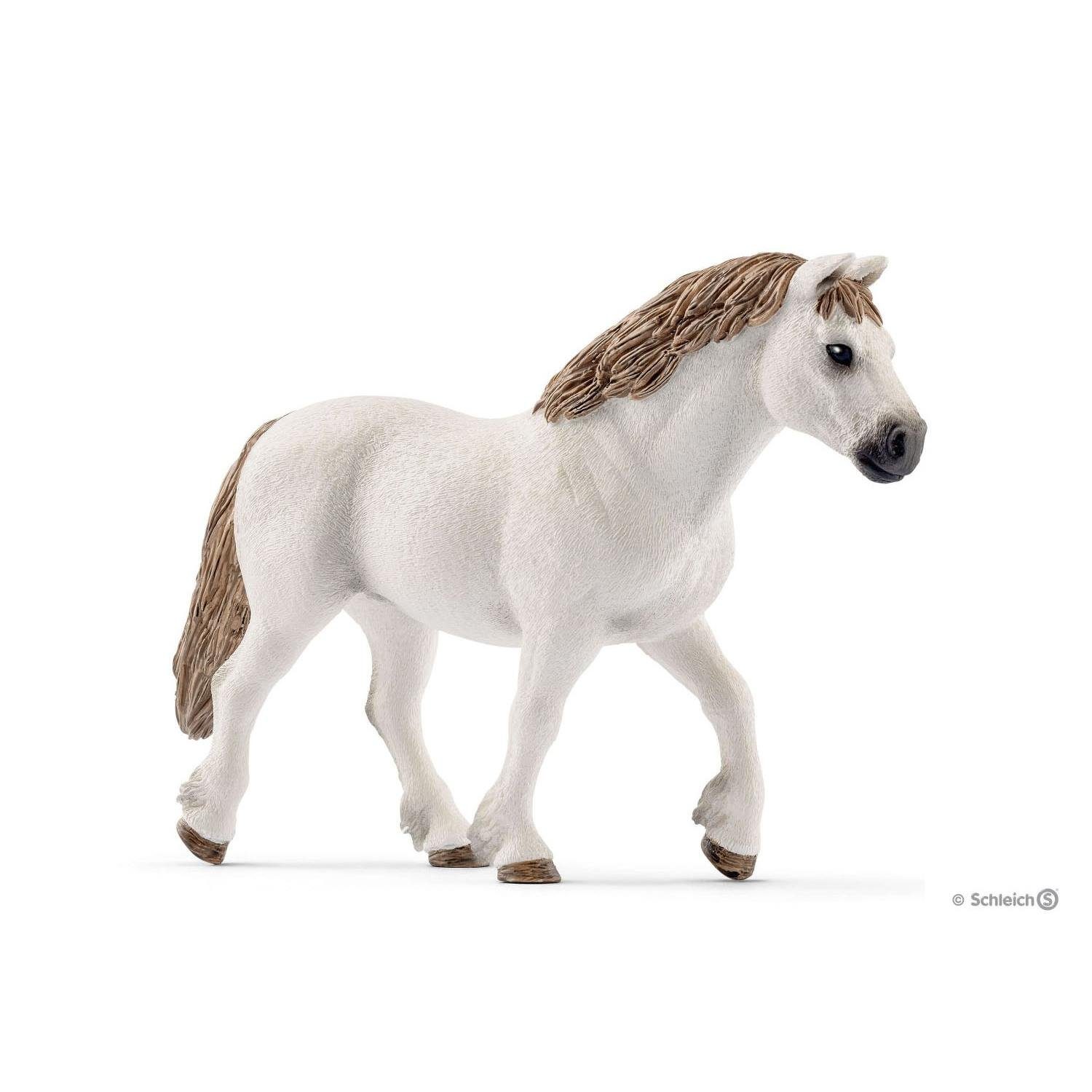 Schleich® Tierfigur 13871 Welsh-Pony Set World Farm 13872 Stute + 2er Hengst