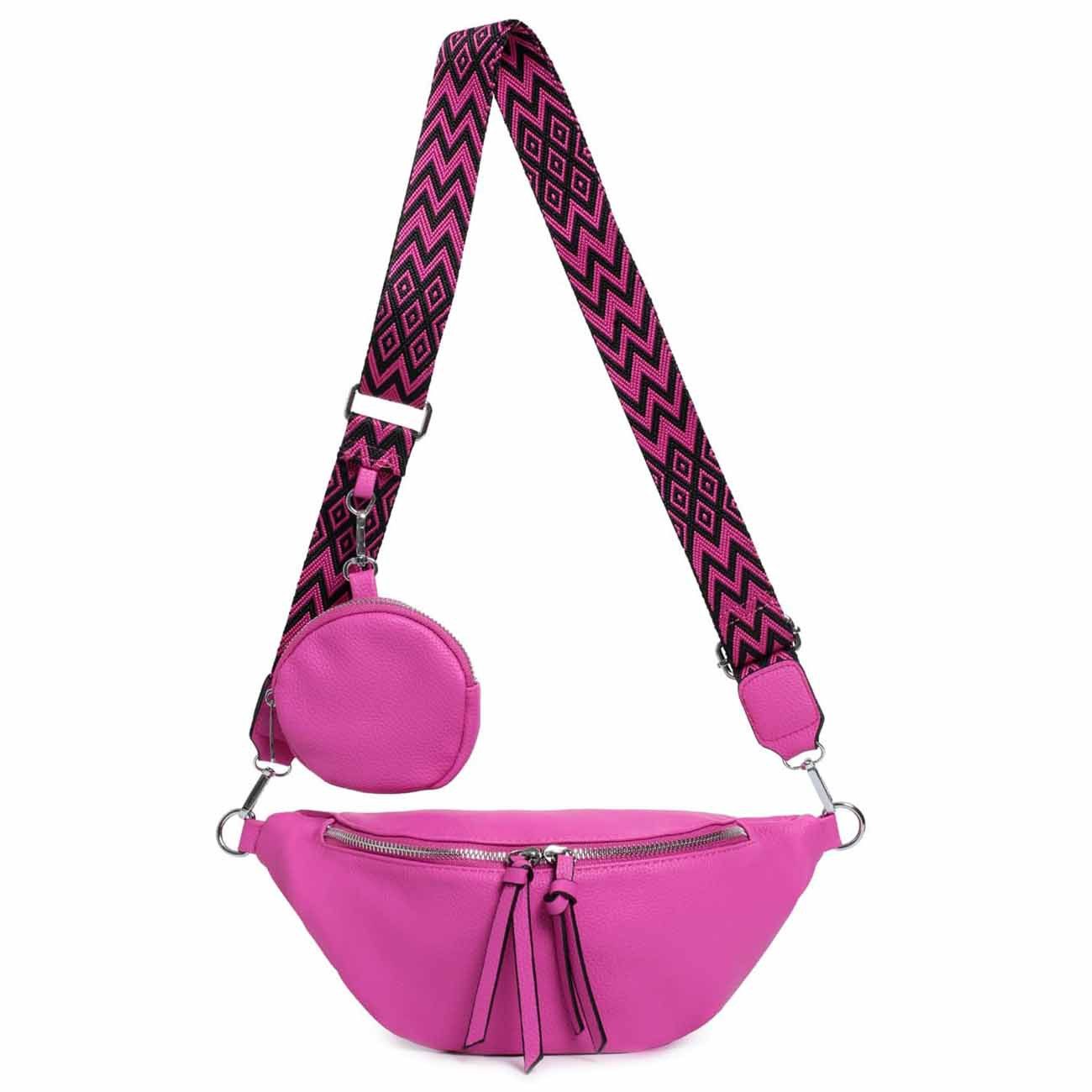Bauchtasche Damen Brusttasche Schultertasche CrossBody Geldtasche leicht Gewicht