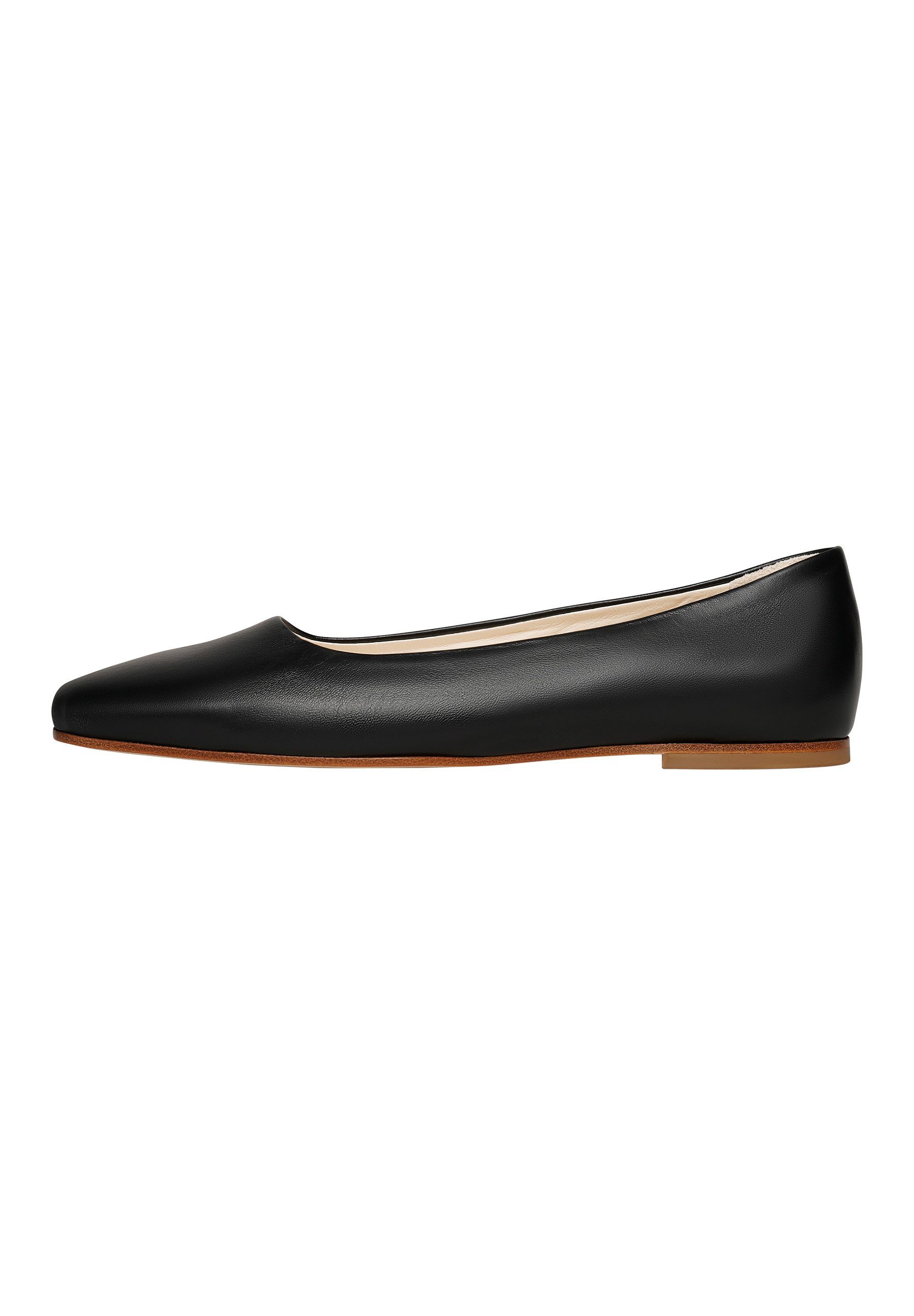 Henry Stevens Audrey B Businessschuh Ballerina Damen Напівчеревики Leder handgefertigt, Slipper
