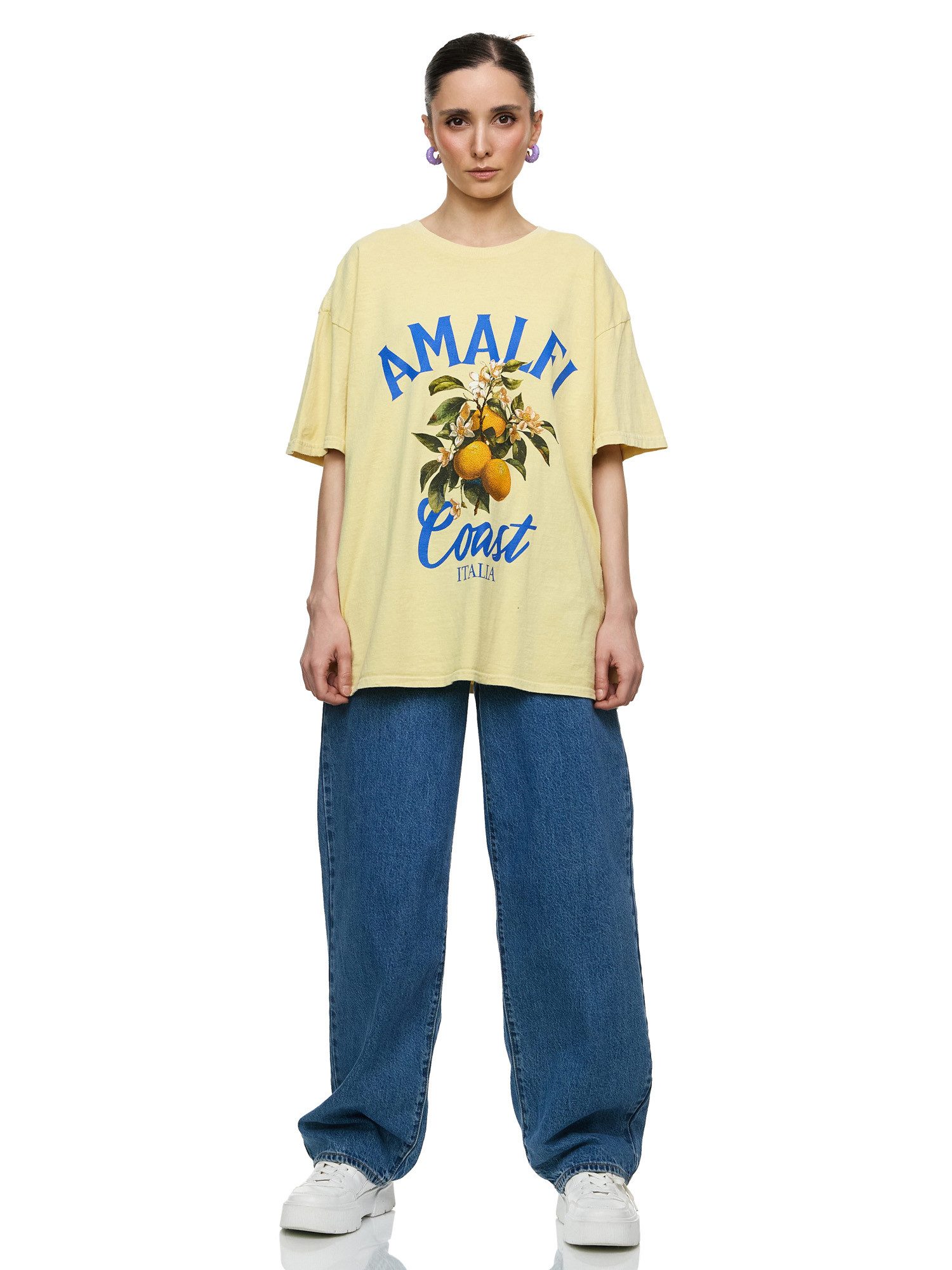 Worldclassca T-Shirt Worldclassca Oversized Print Amalfi günstig online kaufen