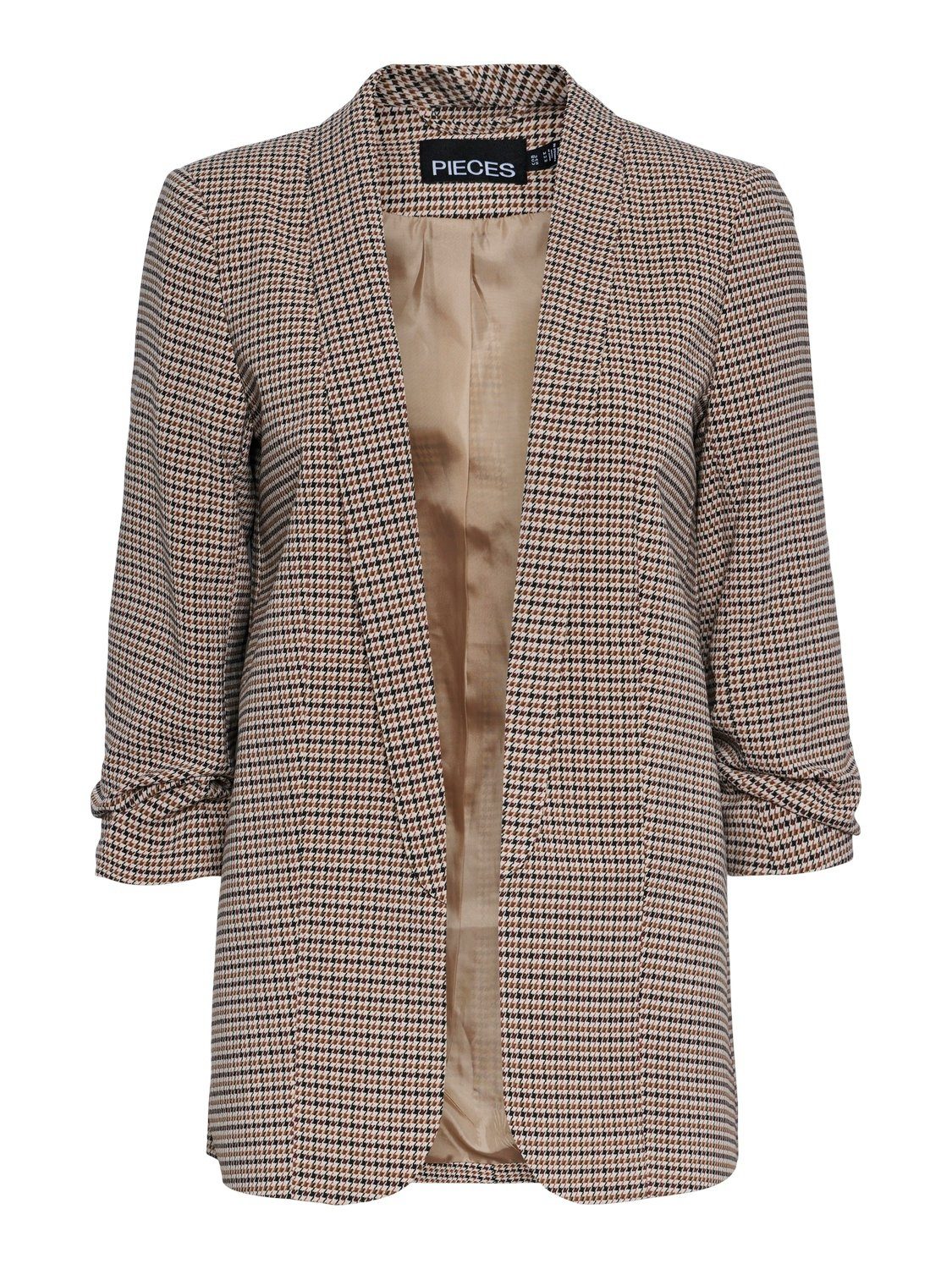 Silver Mink AOP:HOUNDSTOOTH