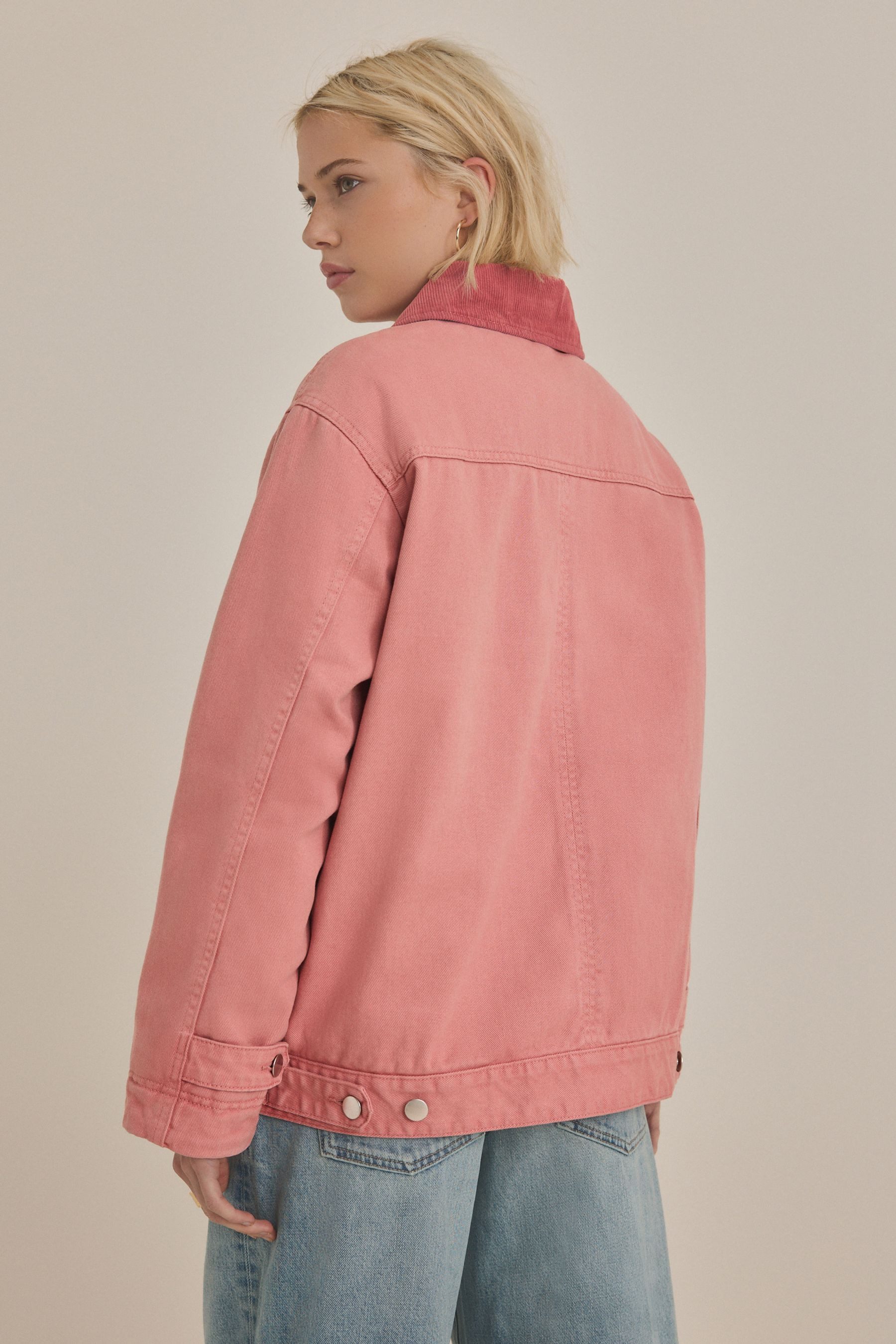 Next Cordjacke Jacke mit Cordkragen (1-St) günstig online kaufen