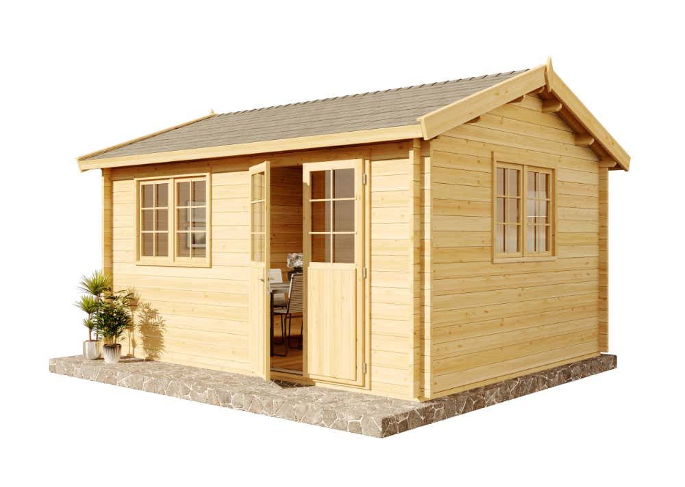 Thumbnail - Alpholz Gartenhaus Collin ISO Premium, BxT: 498x418 cm