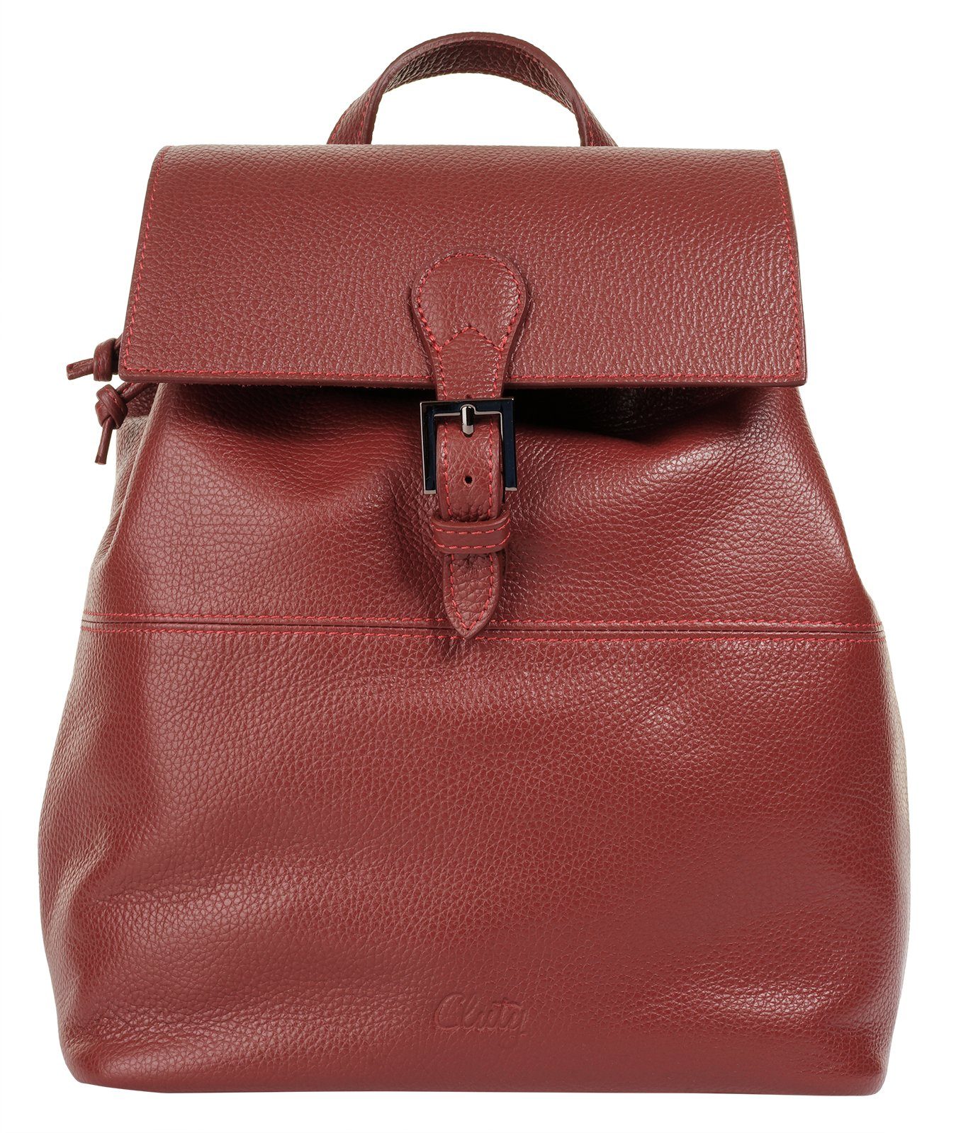 Cluty Cityrucksack, echt Leder, Made in günstig online kaufen