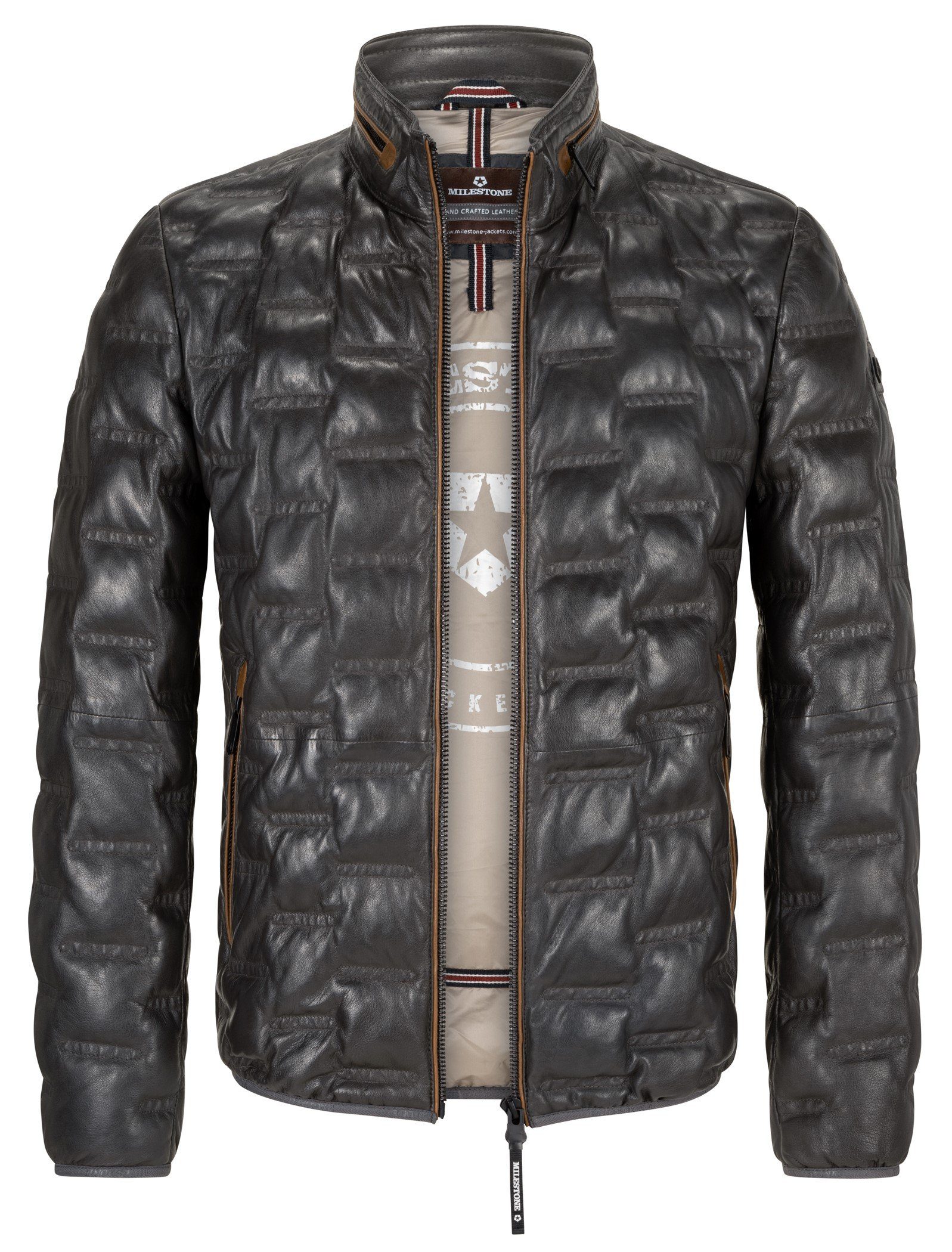 Milestone Lederjacke MS-Aversa günstig online kaufen