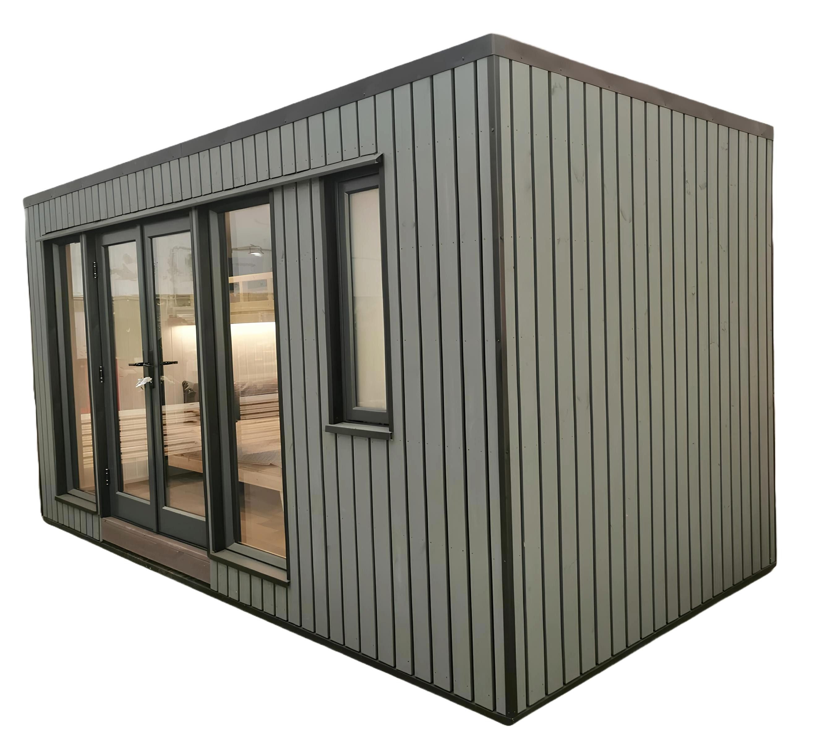 Xlmoebel Gartenhaus Luxuriöses Holz-Ferienhaus für entspannte Nächte im Freien, (Camping Haus), Hergestellt in Europa