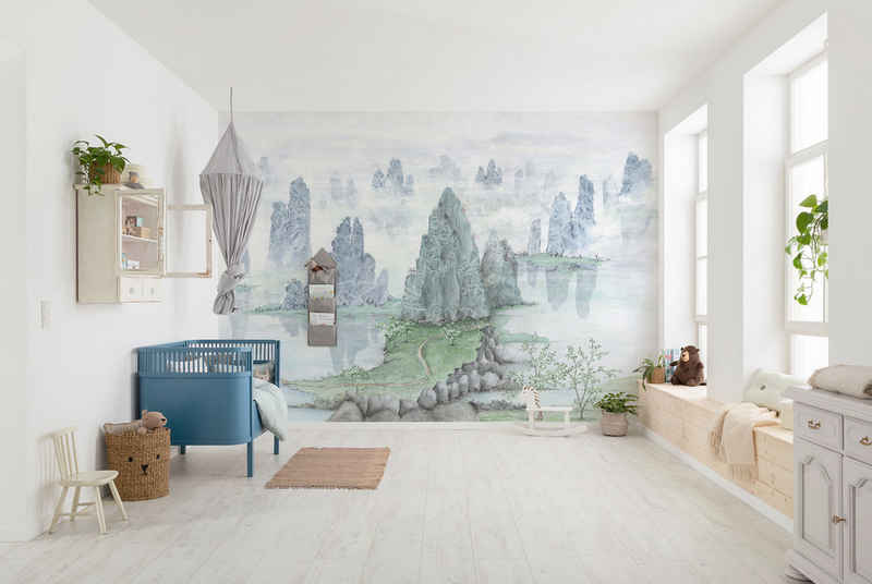 Komar Fototapete Vlies Fototapete - Fairyland - Größe 300 x 250 cm, glatt, bedruckt, (Packung, 1 St)