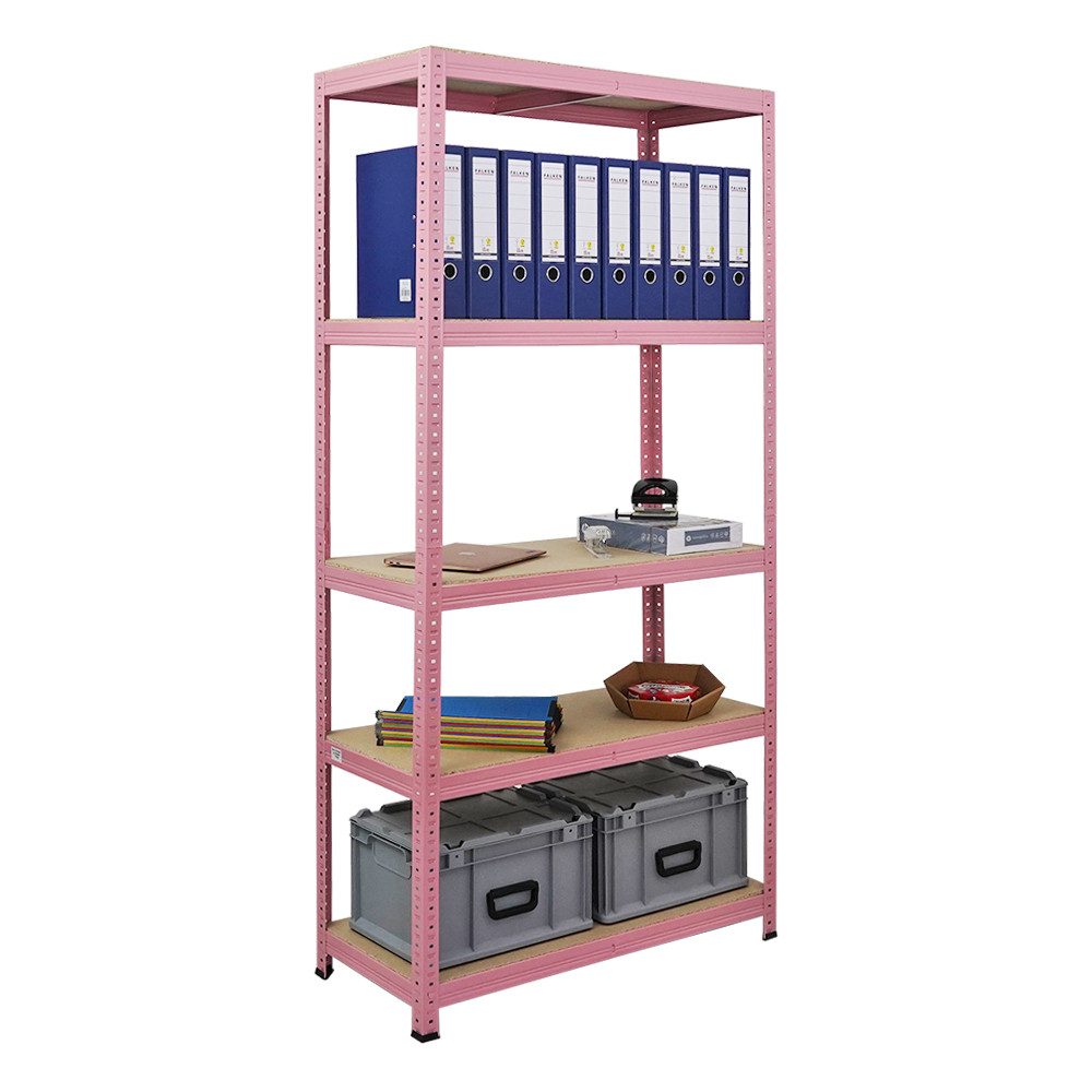 PROREGAL® Regal Wohnregal PINK LADY 180x90x40cm günstig online kaufen