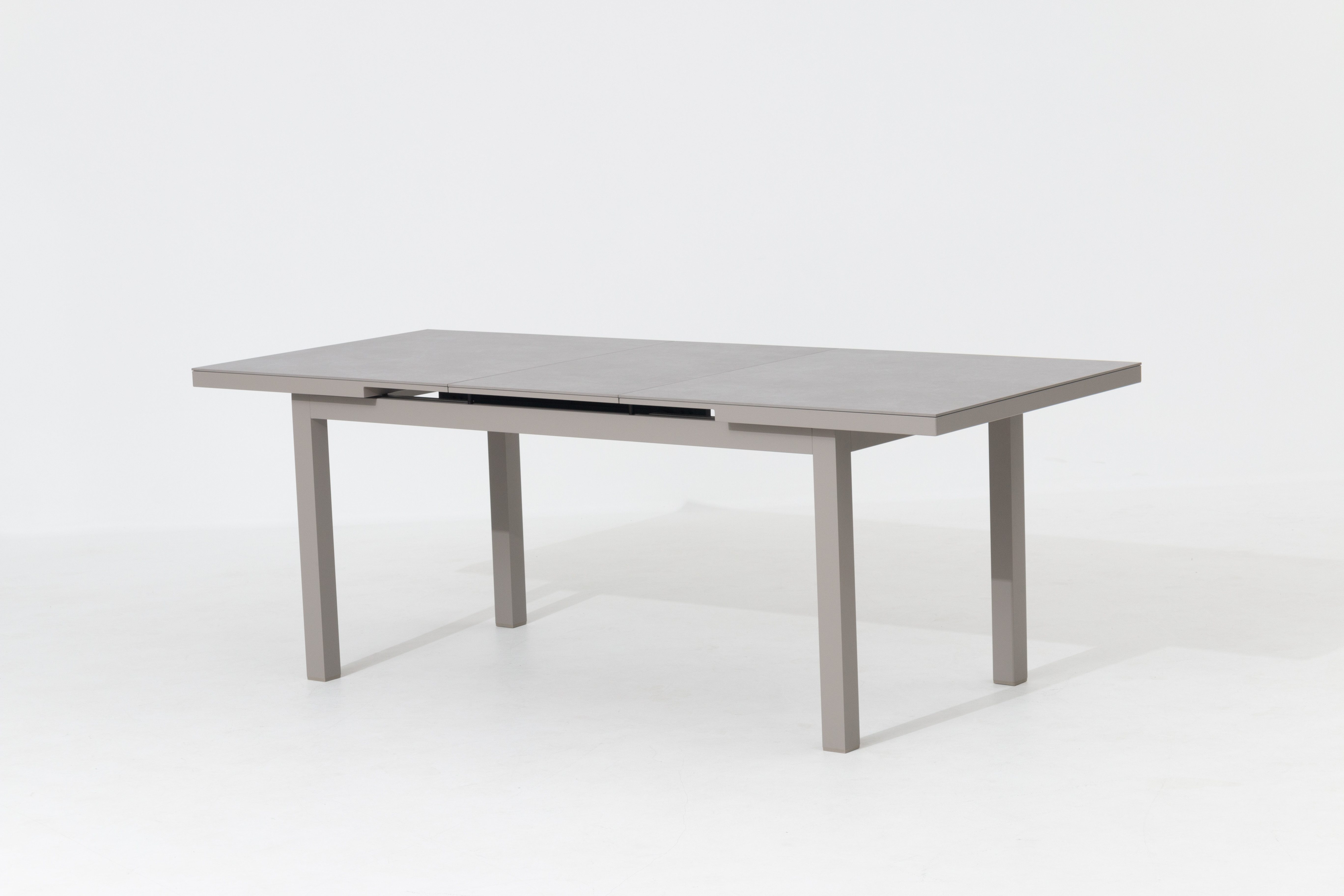 MANDALIKA Garden Gartentisch Ausziehtisch Madri Aluminium / sintered stone 167/217x90x77 cm