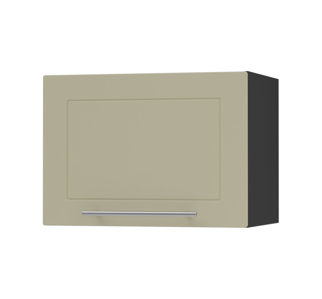 vanille matt | Korpus: schwarz