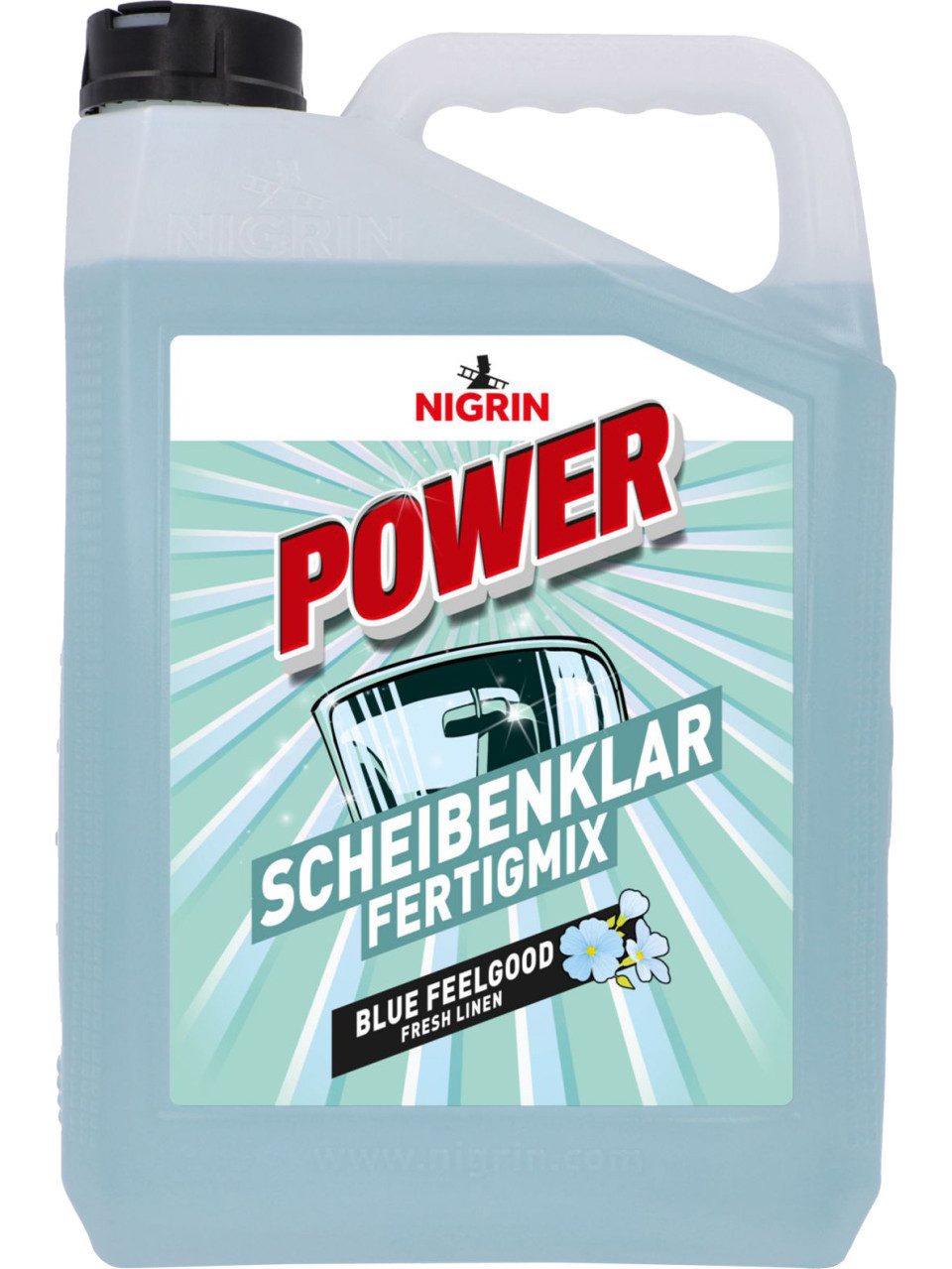 NIGRIN Nigrin Scheibenklar Power Blue Feelgood Scheibenreiniger