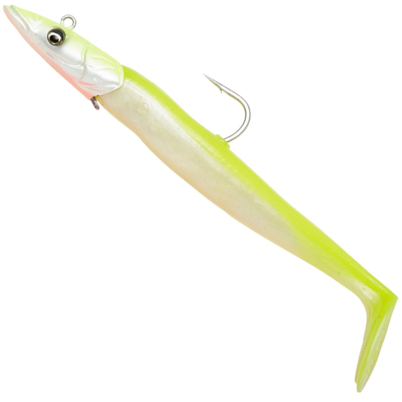 Savage Gear Kunstköder Savage Gear Sandeel V2 Big Game 21,5cm 140g - 2 Shads + 1 Jigkopf