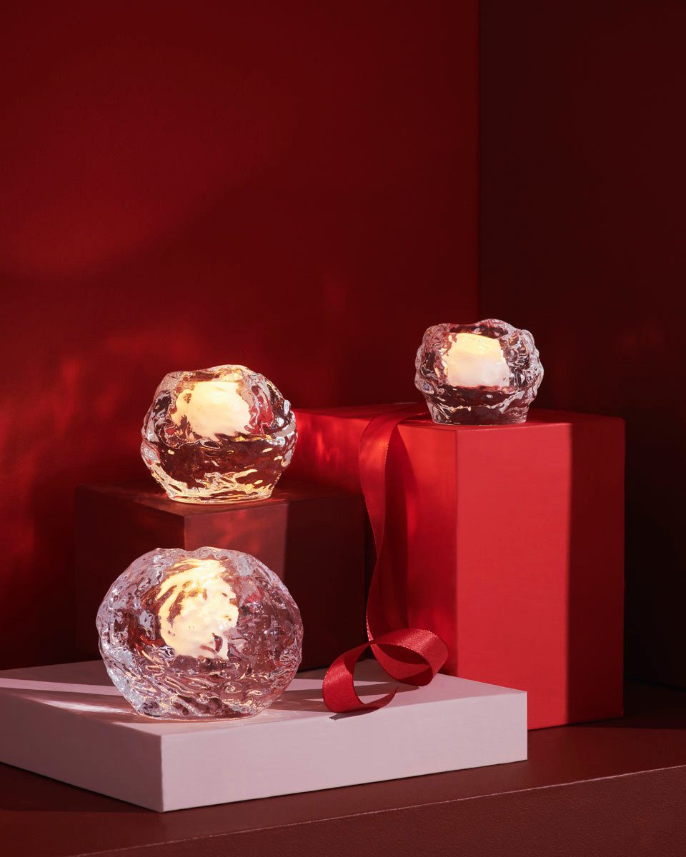 Kosta Boda Kerzenhalter Snowball günstig online kaufen