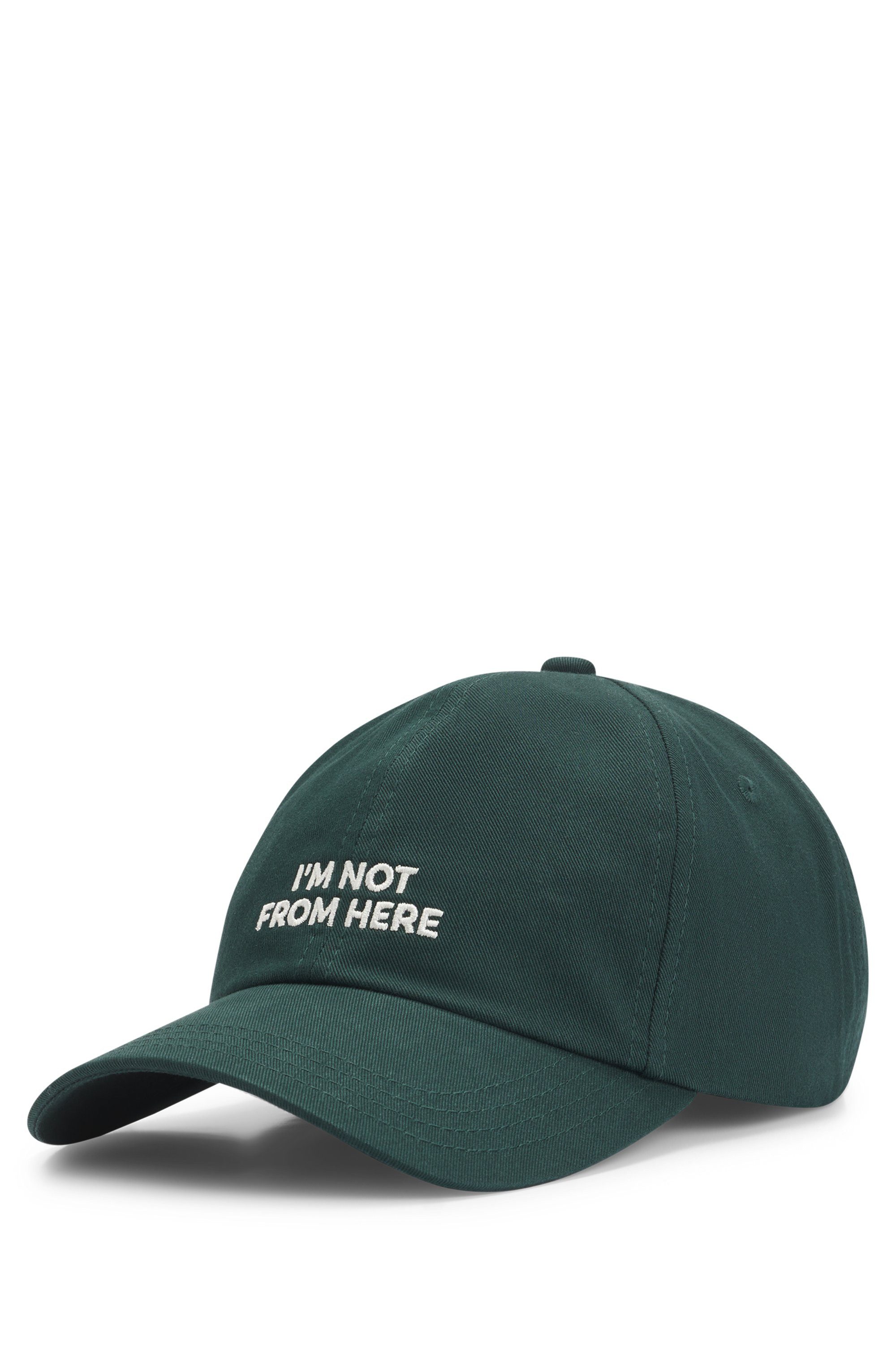 BOSS ORANGE Fitted Cap Derrel-Slogan mit günstig online kaufen