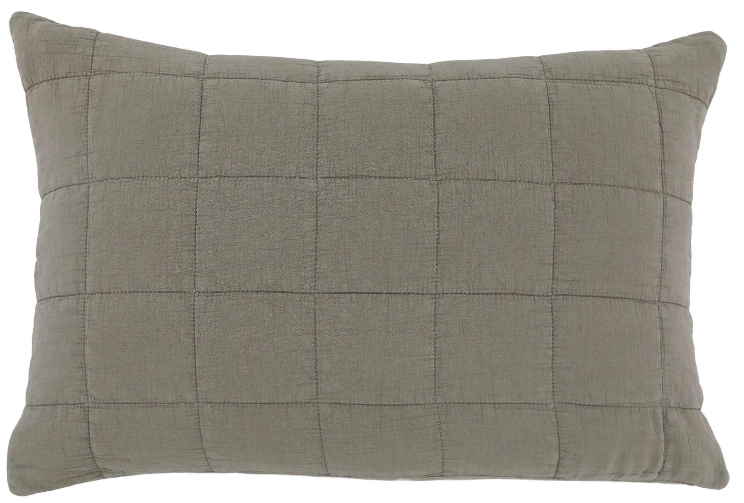 Chic Antique Kissenbezug Chic Antique - Kissenbezug Kissenhülle 60x40cm Baumwolle Eukalyptus