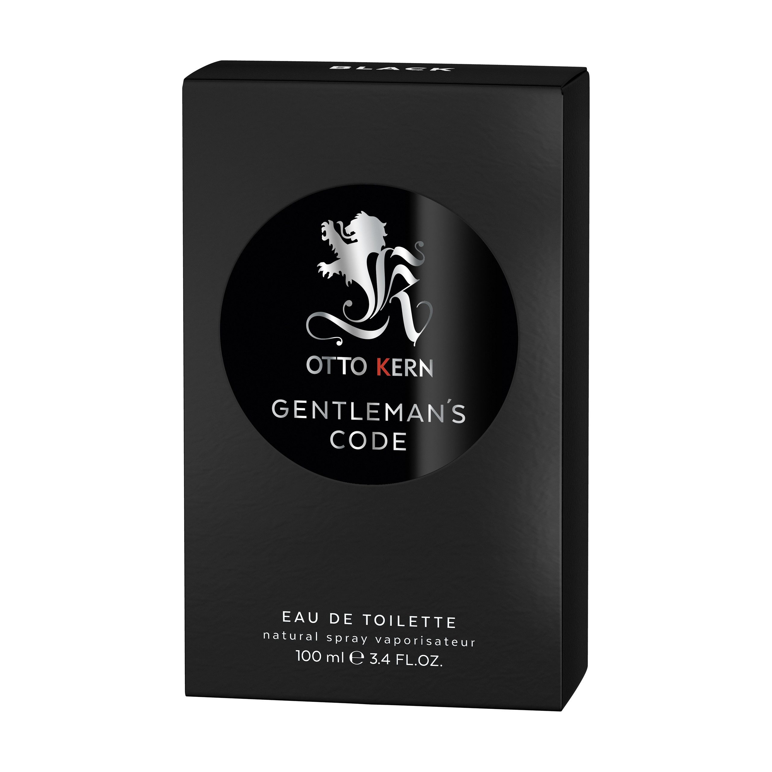 Otto Kern Eau de Toilette GENTLEMAN'S CODE, EdT 100 ml Natural Spray Black