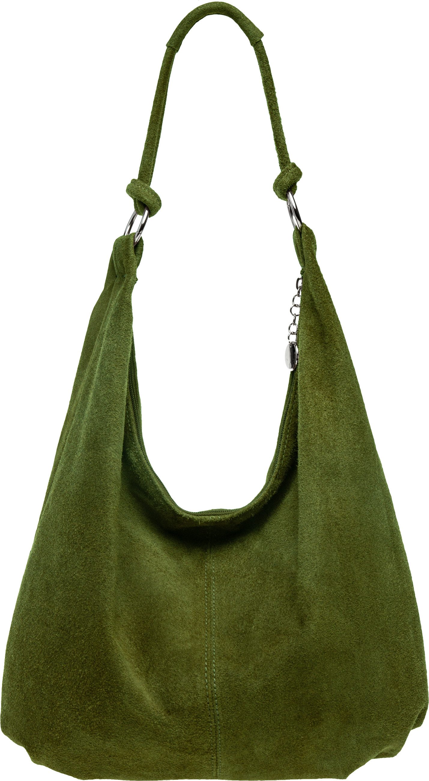 Caspar Schultertasche Damen Vintage Leder Tasche Hobo Bag - CLASSIC LINE - günstig online kaufen