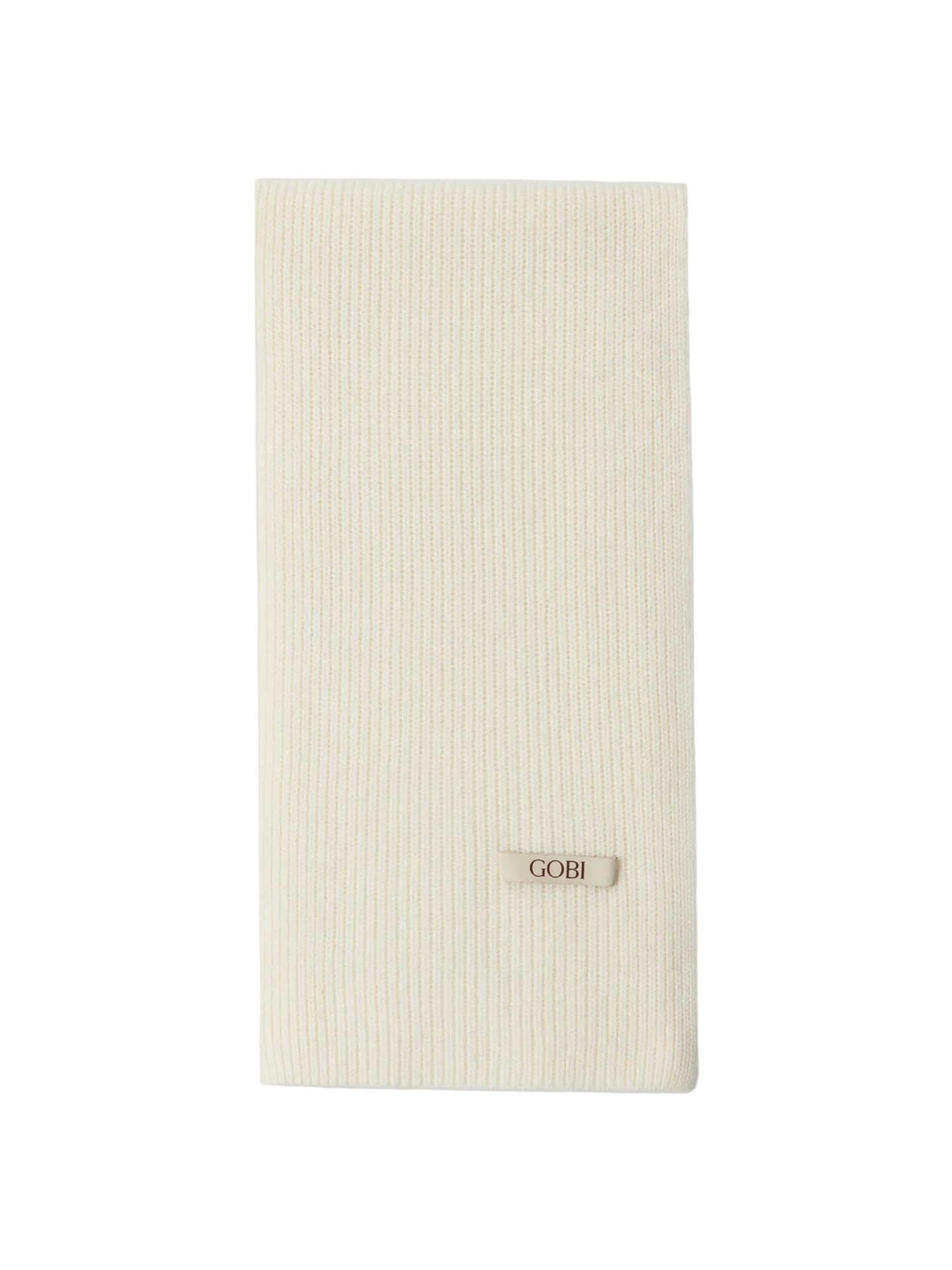 GOBI Cashmere Strickschal Schal mit Patentmuster