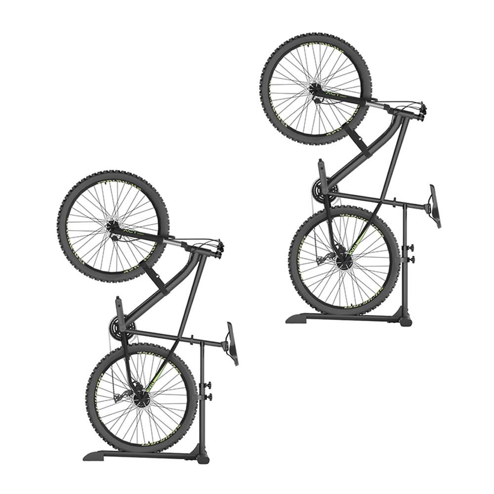 Cranit Fahrradständer Set 2x Fahrradständer freistehend vertikal horizontal verstellbar ME89