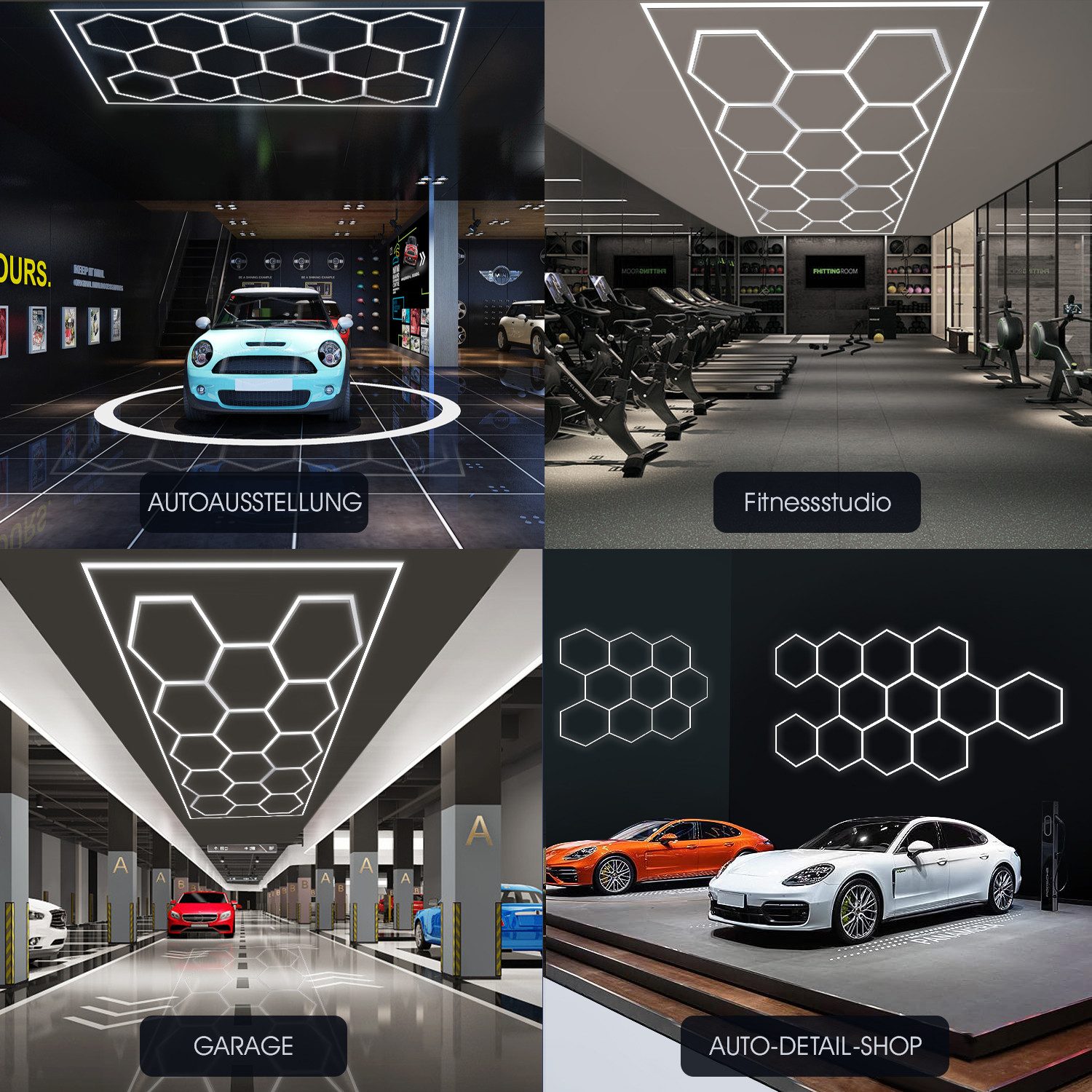 OULENBIYAR LED Dekolicht LED Wandleuchte Hexagon günstig online kaufen