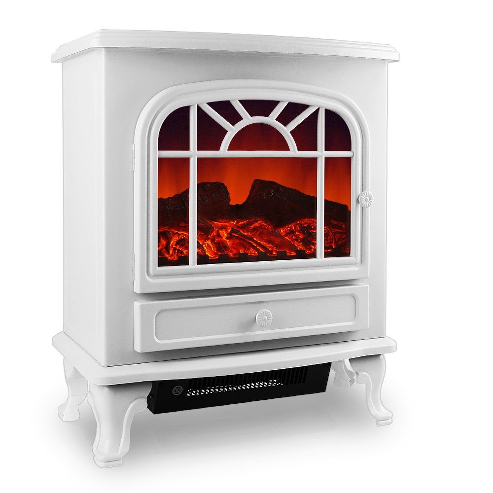 Deuba Тепловентиляторы, 2000 W, Elektrischer Kamin mit Heizung LED Kaminfeuer Effekt Heizer Ofen