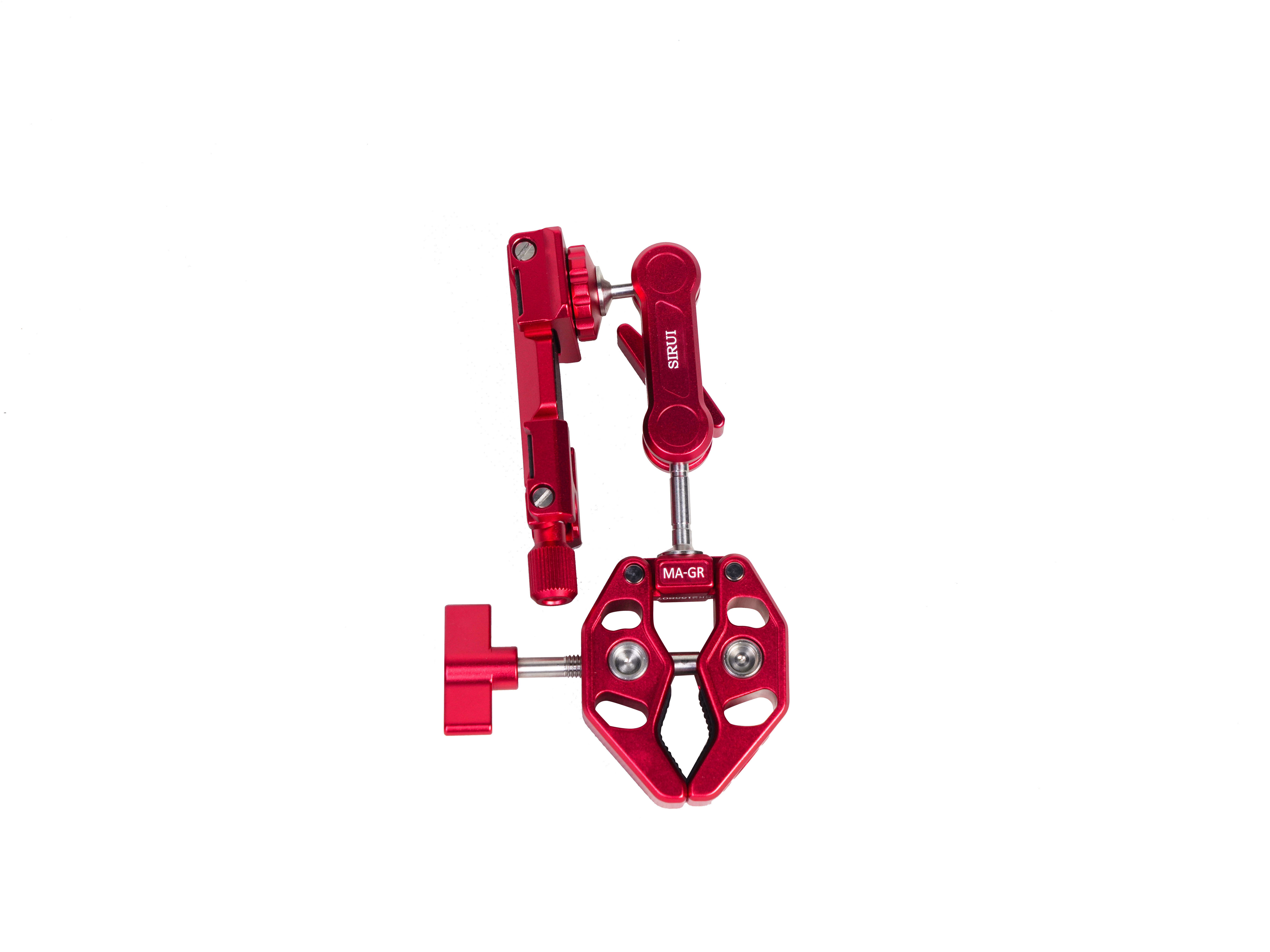 SIRUI Auslegearm MA-G/MA-GK/MA-GR/MA-GS, (MA Kraftklemme mit Auslegearm & Smartphone-Halter, Aluminium)