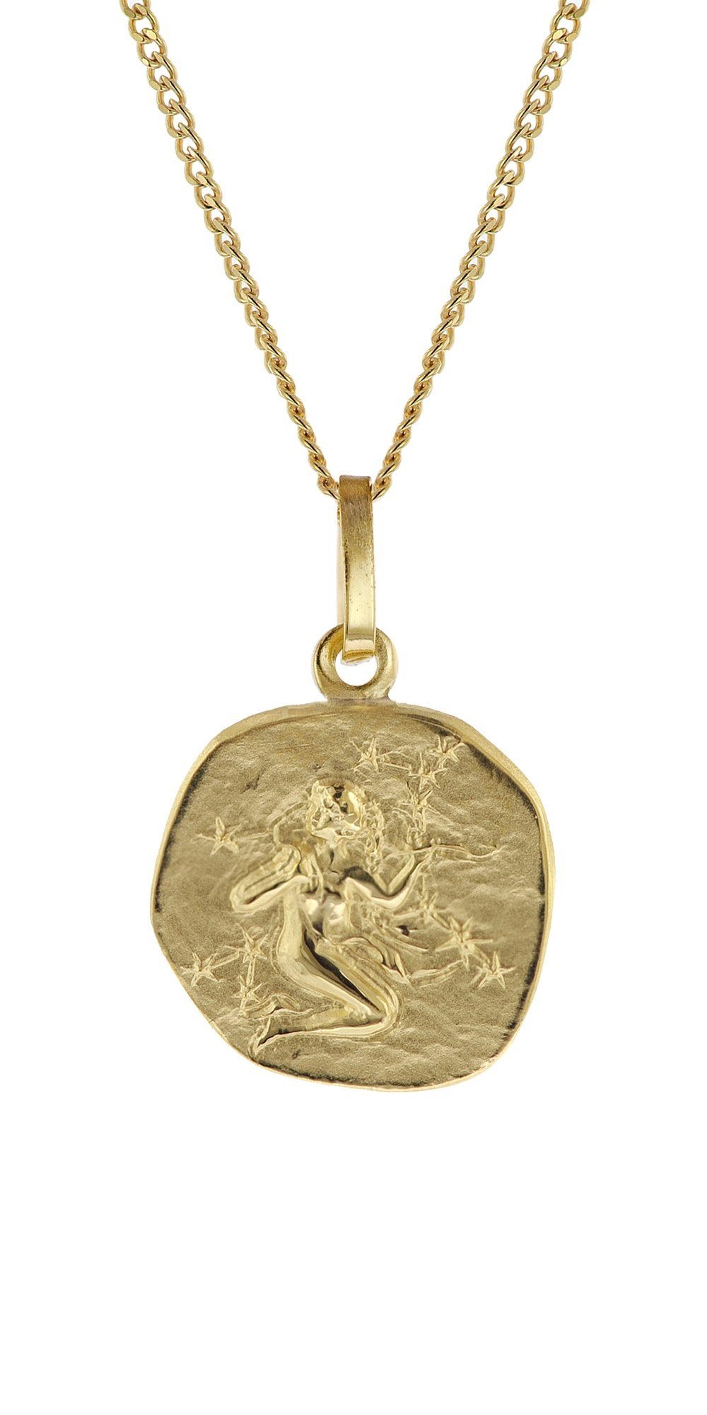 Panzerkette Kinder-mit Jungfrau 333/8K Gold
