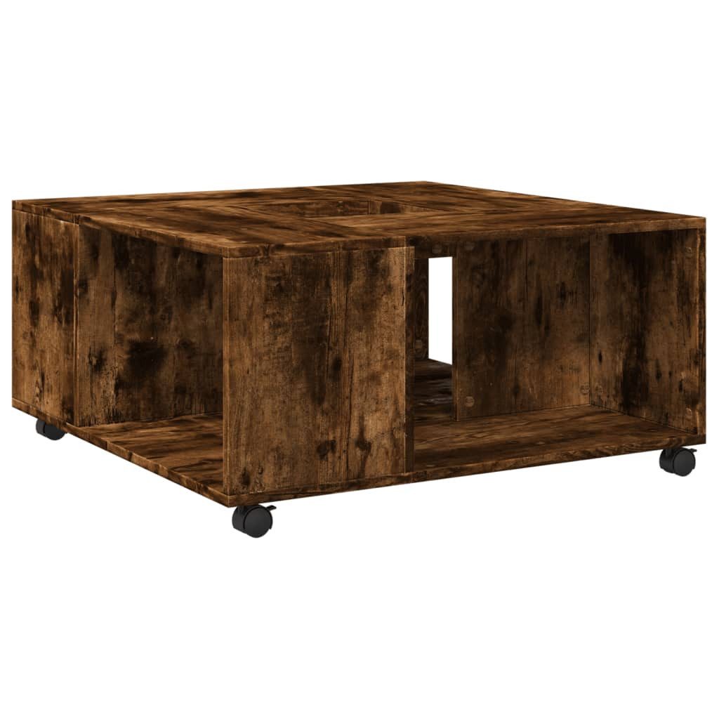 vidaXL Couchtisch Couchtisch Räuchereiche 80x80x40 cm günstig online kaufen