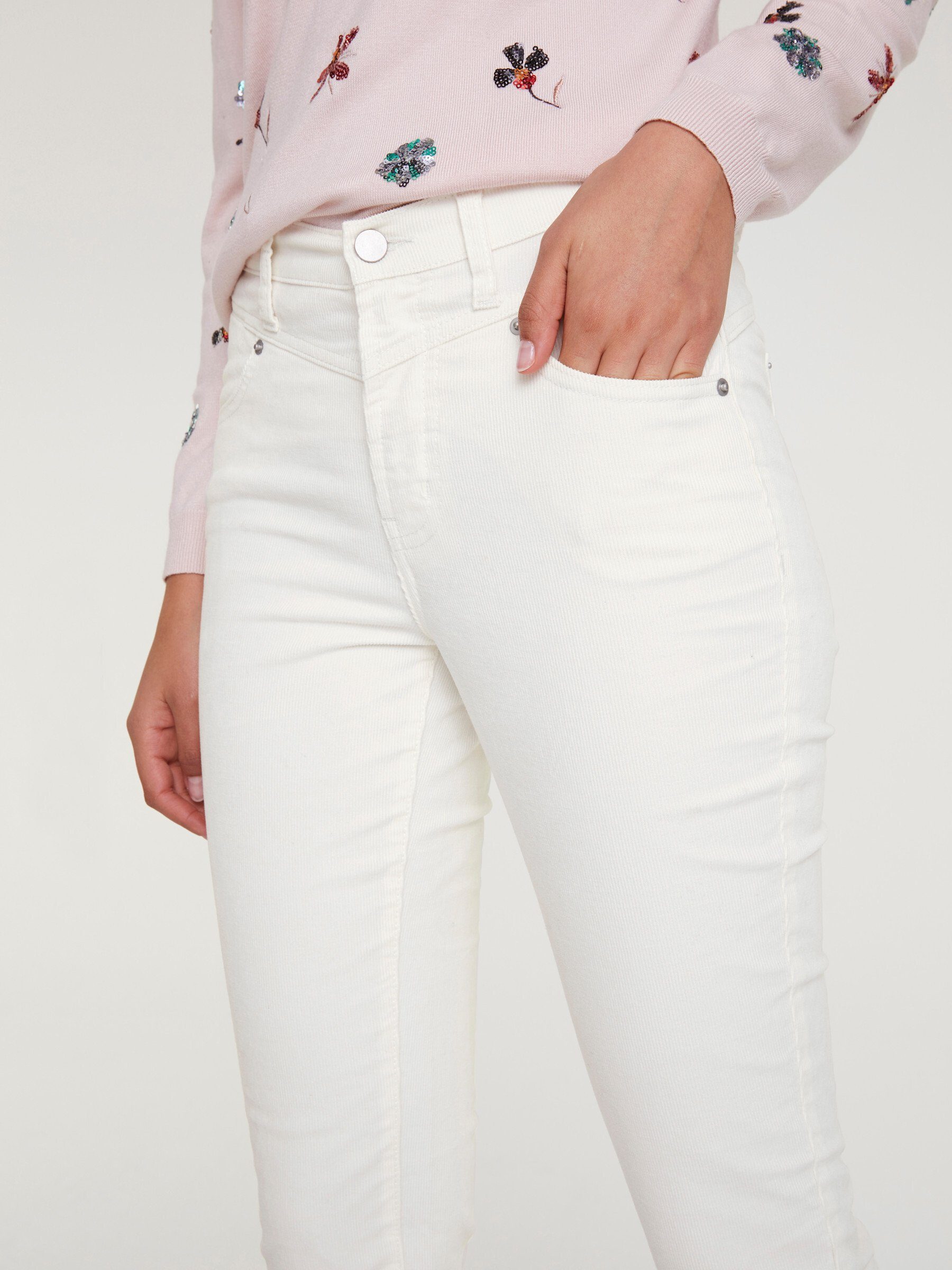 heine Jerseyhose Cord-Hose Innenbeinlänge ca. 81 cm