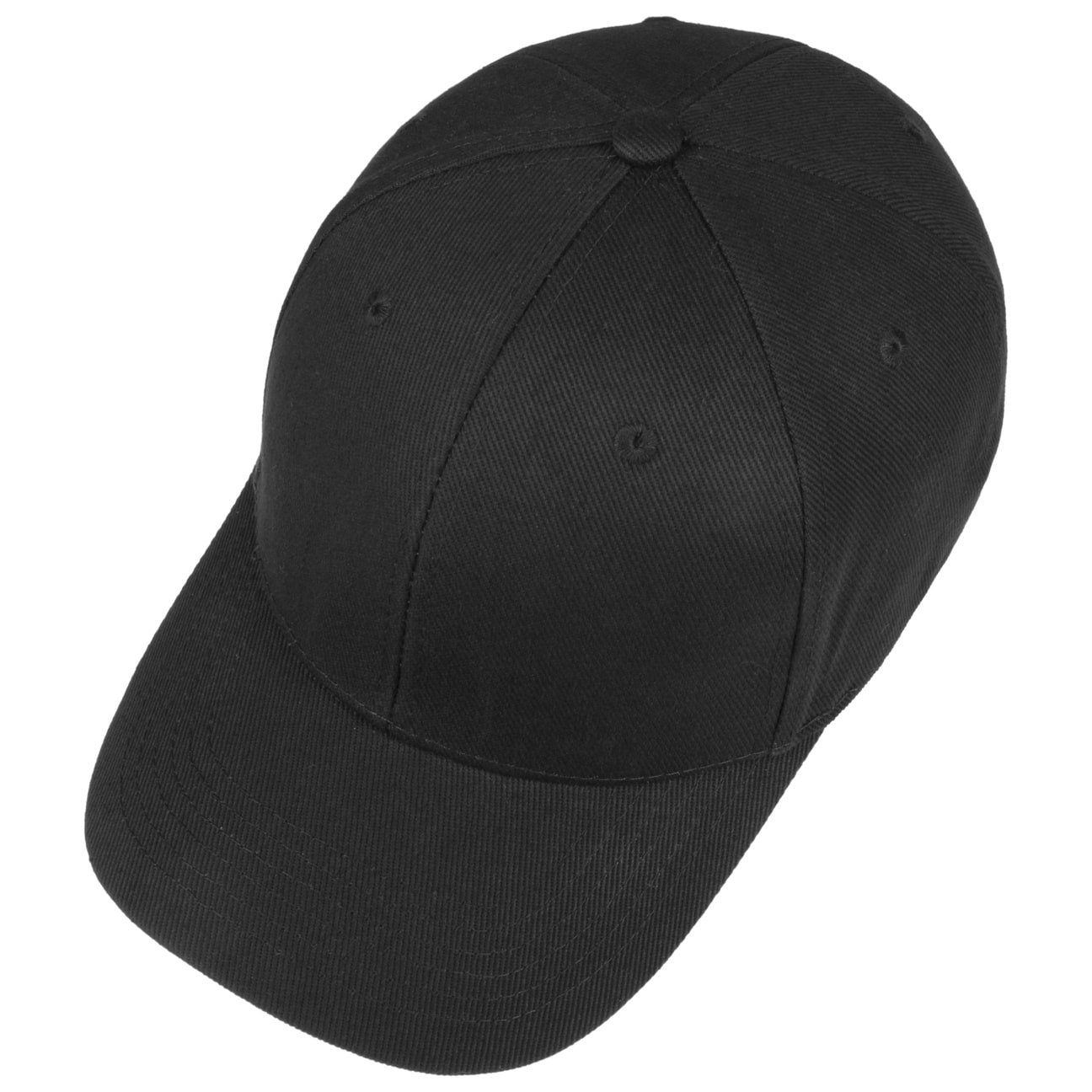 Cap (1-St) schwarz Metallschnalle Atlantis Baseball Basecap