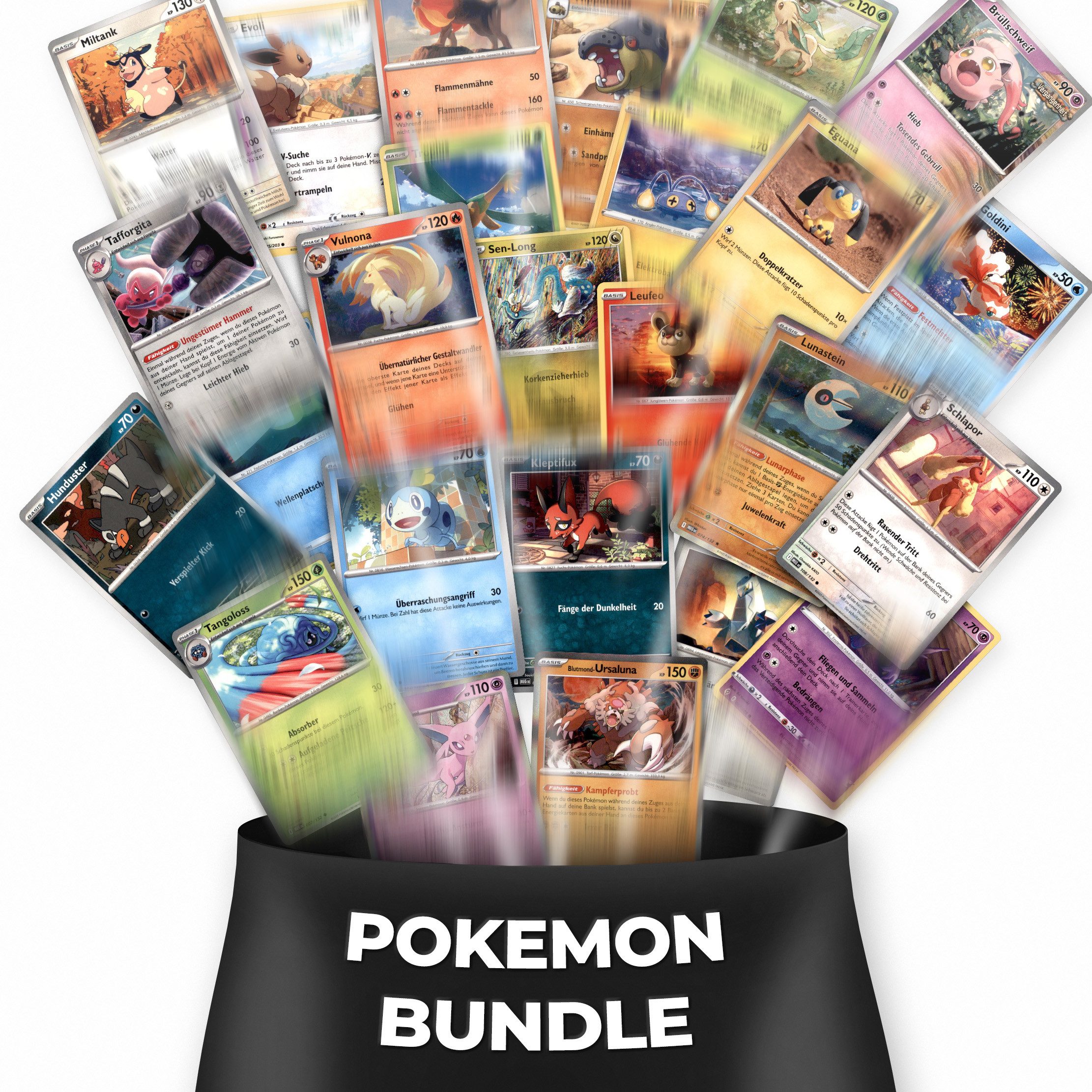The Pokémon Company Sammelkarte Pokemon - 25 verschiedene Pokemon Karten - Deutsch
