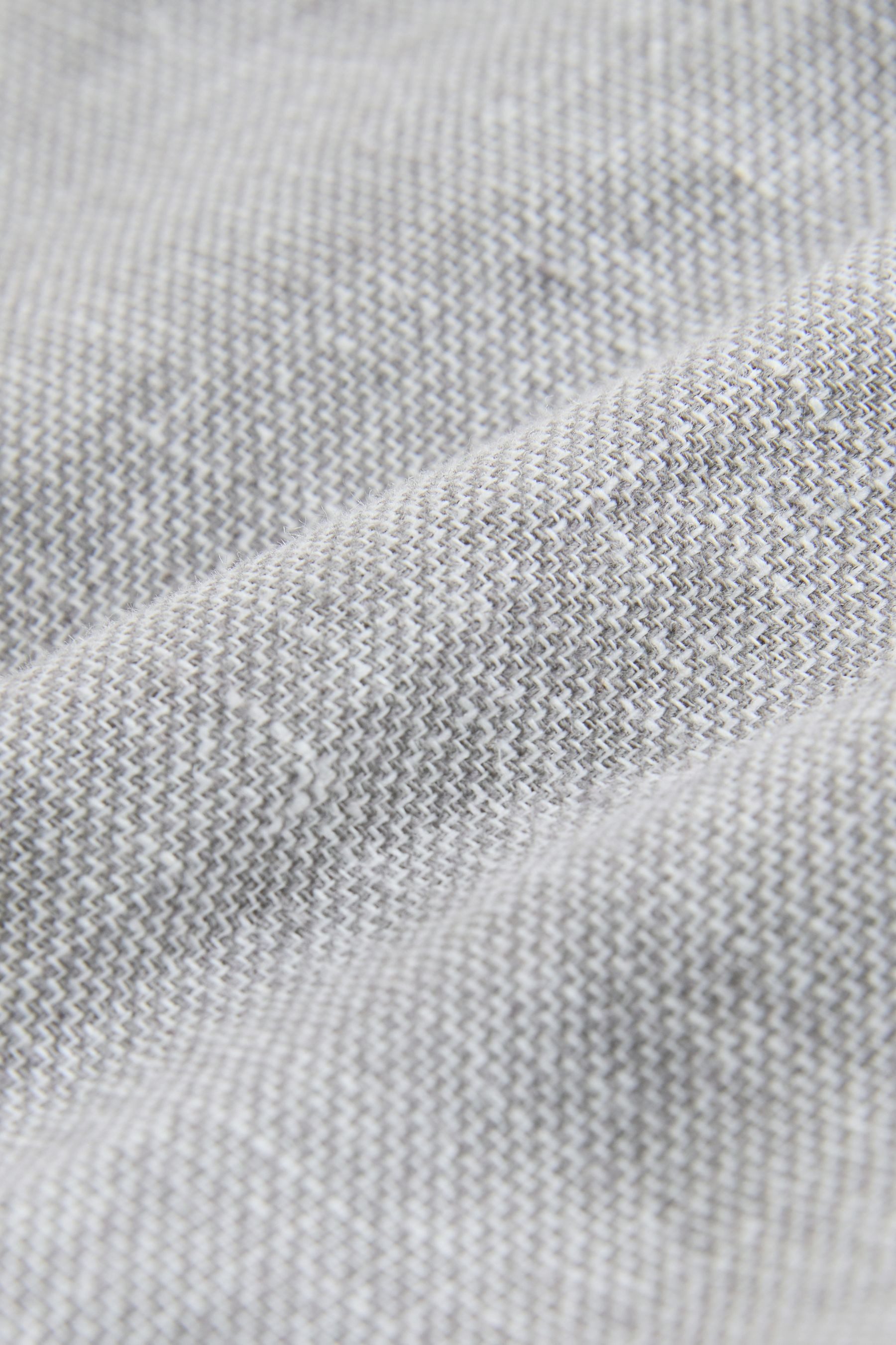 Next Anzughose Strukturierte Tailored Fit Anzughose aus Leinenmix (1-tlg)