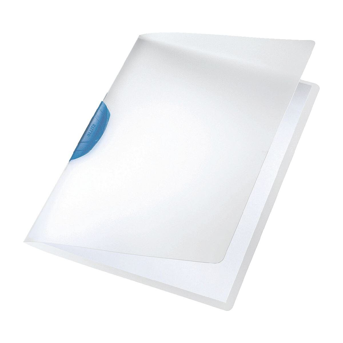 LEITZ Hefter Colorclip 4175, mit Klemmfunktion, komplett aufklappbar, Format DIN A4, bis 30 Blatt