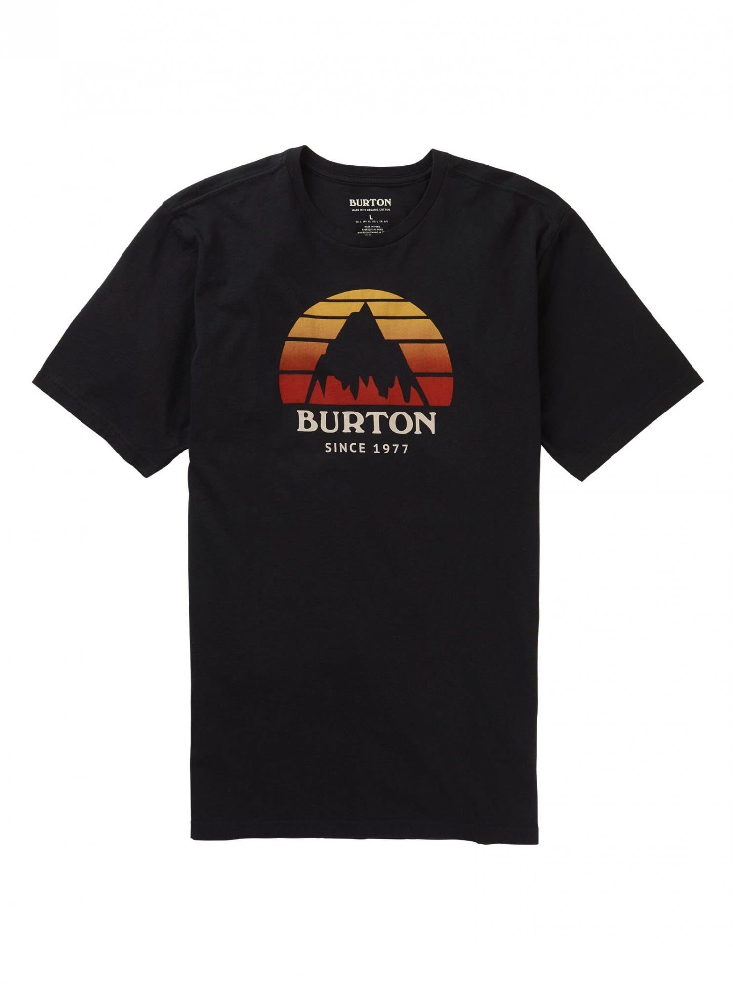 Burton T-Shirt Burton True Tee Underhill Shortsleeve Kurzarm-Shirt Black