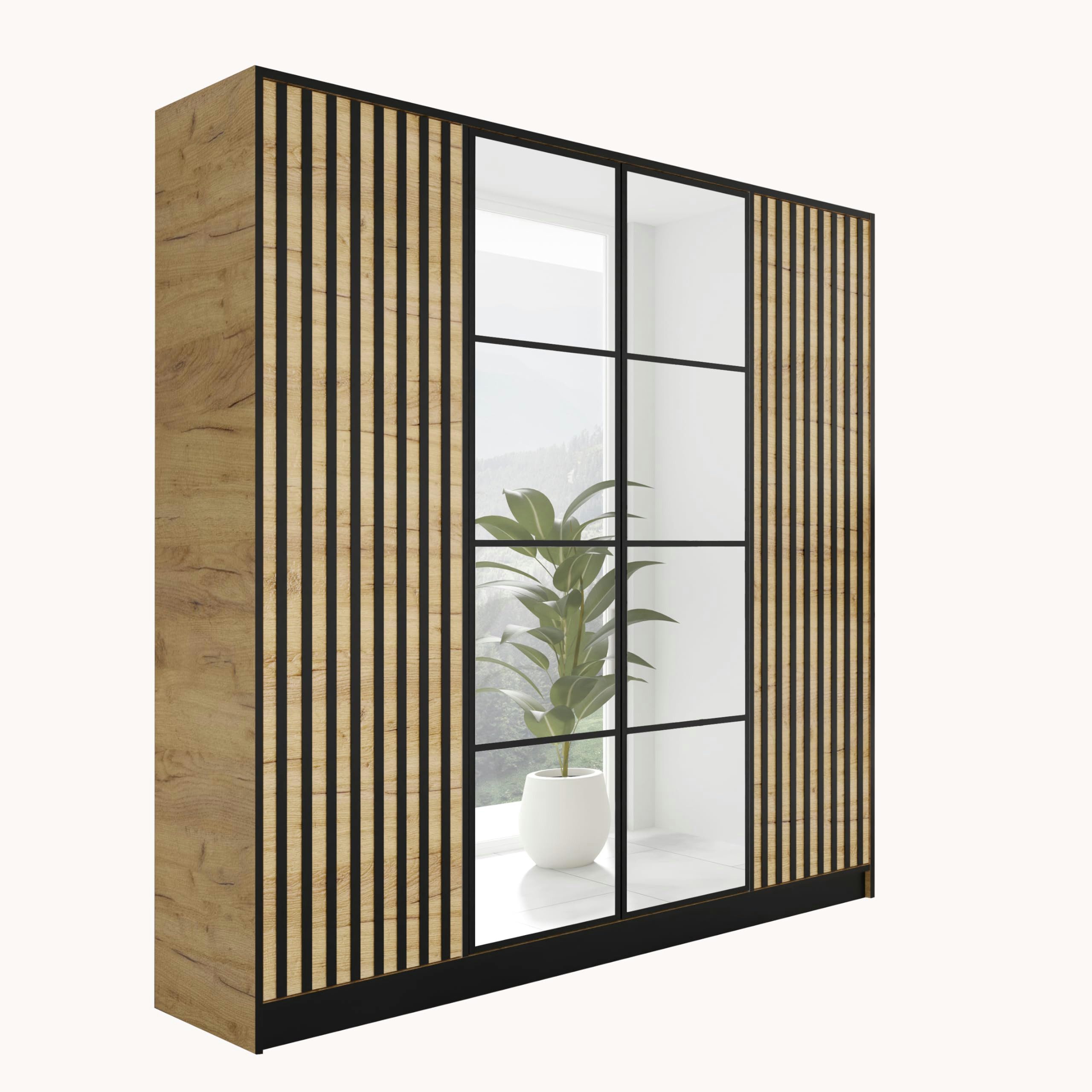 KIER FURNITURE Schiebetürenschrank EDEN 206.4 x günstig online kaufen