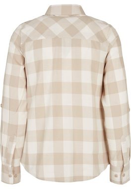 URBAN CLASSICS Langarmhemd Urban Classics Damen Ladies Turnup Checked Flanell Shirt (1-tlg)