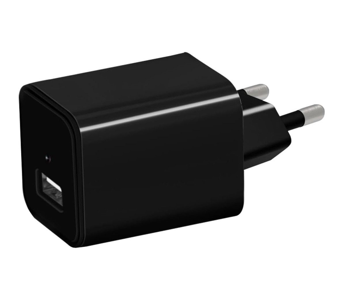 SpionProfi Überwachungskamera 2K Mini Kamera Usb Ladegerät Video Ton Aufnahme mit Bewegungsmelder (1-tlg., Usb Ladegeerät mit versteckte 2K Kamera Mini Spycam Spion)