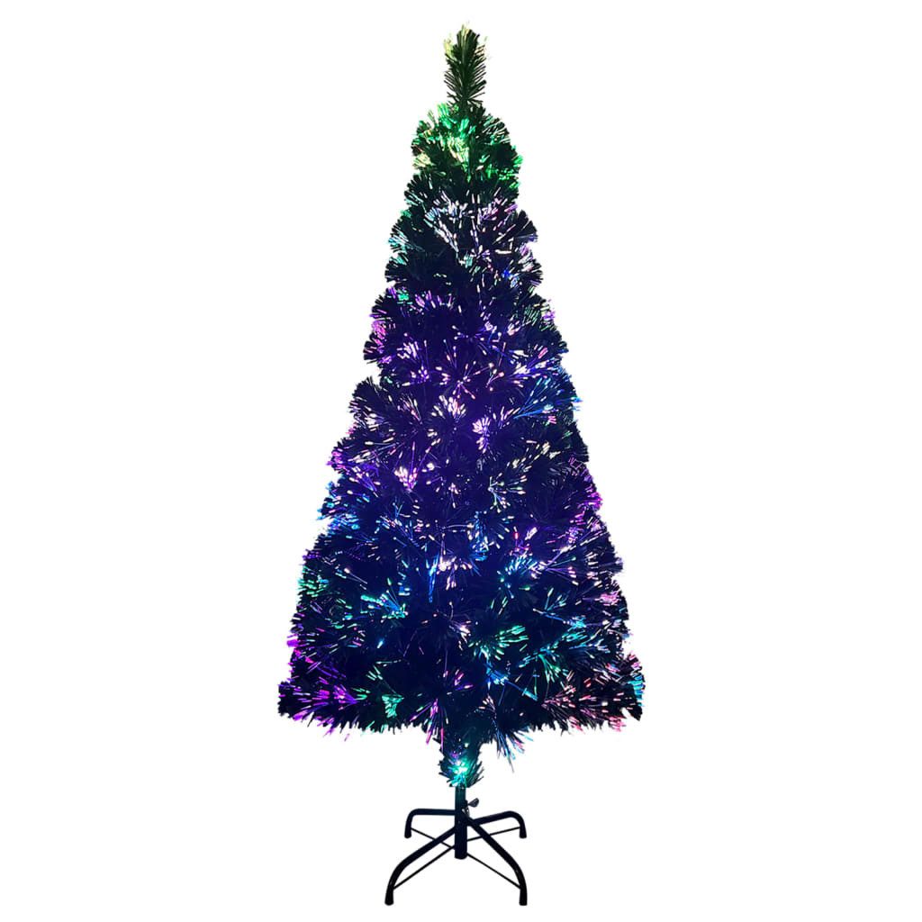 vidaXL Künstlicher Weihnachtsbaum Künstlicher Weihnachtsbaum mit Ständer Grün 180 cm Glasfaser