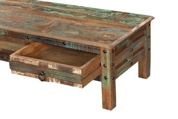 INTERIA Home & Living Wohnzimmertisch, Tisch KALANKA Holz Couchtisch Sofa Mango recycelt Wohnzimmer Altholz