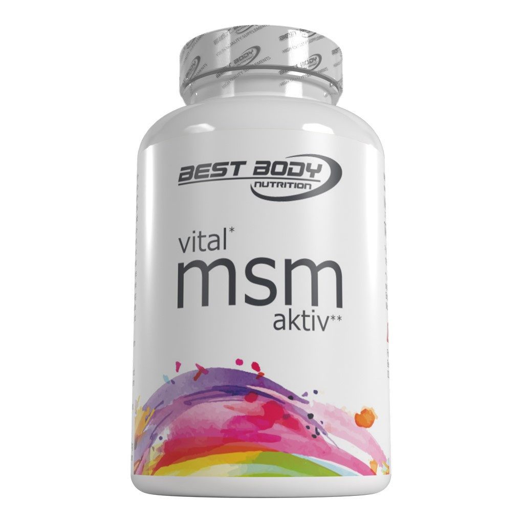 Best Body Nutrition Vital MSM Aktiv Tabs - 175 Stück/Dose Tablette, 162 g
