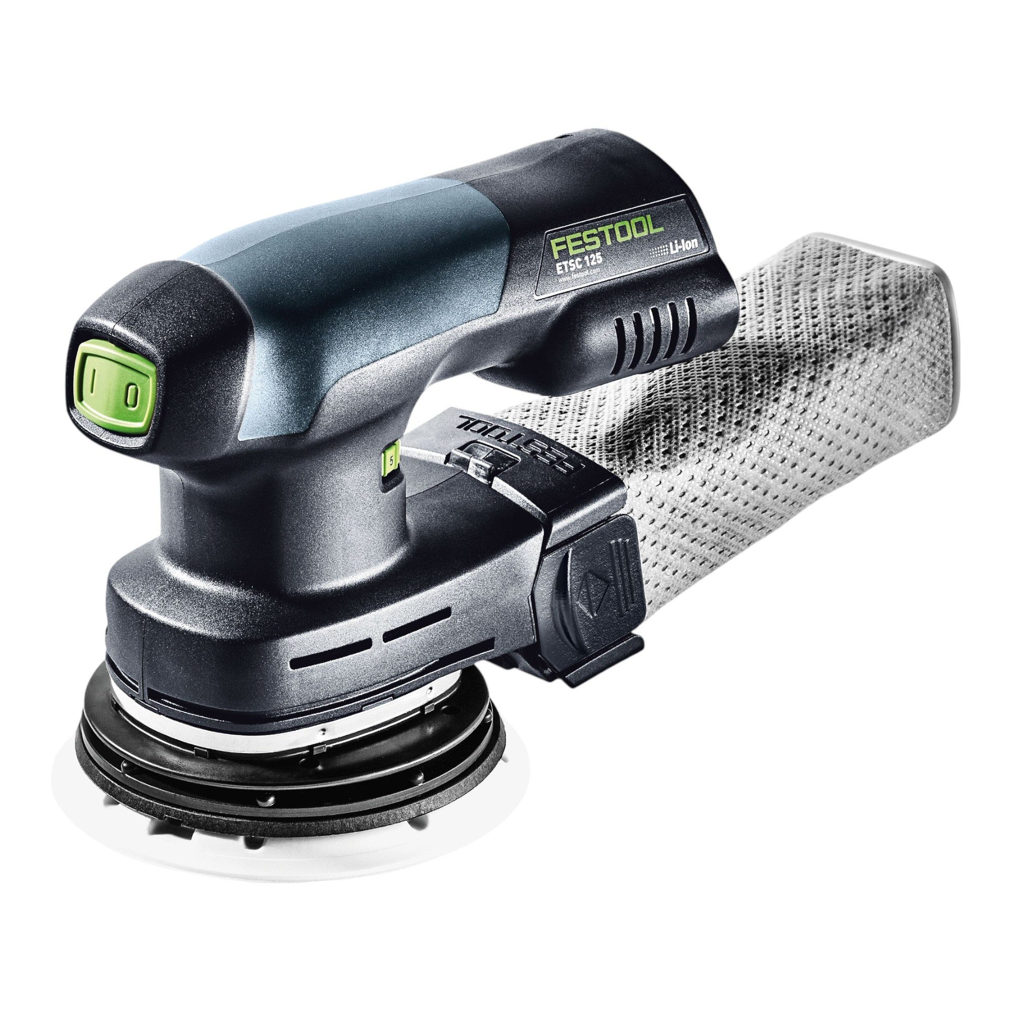 FESTOOL Akku-Exzenterschleifer ETSC 125-Basic-ERGO Akku Exzenterschleifer 18 V 125 mm Brushless