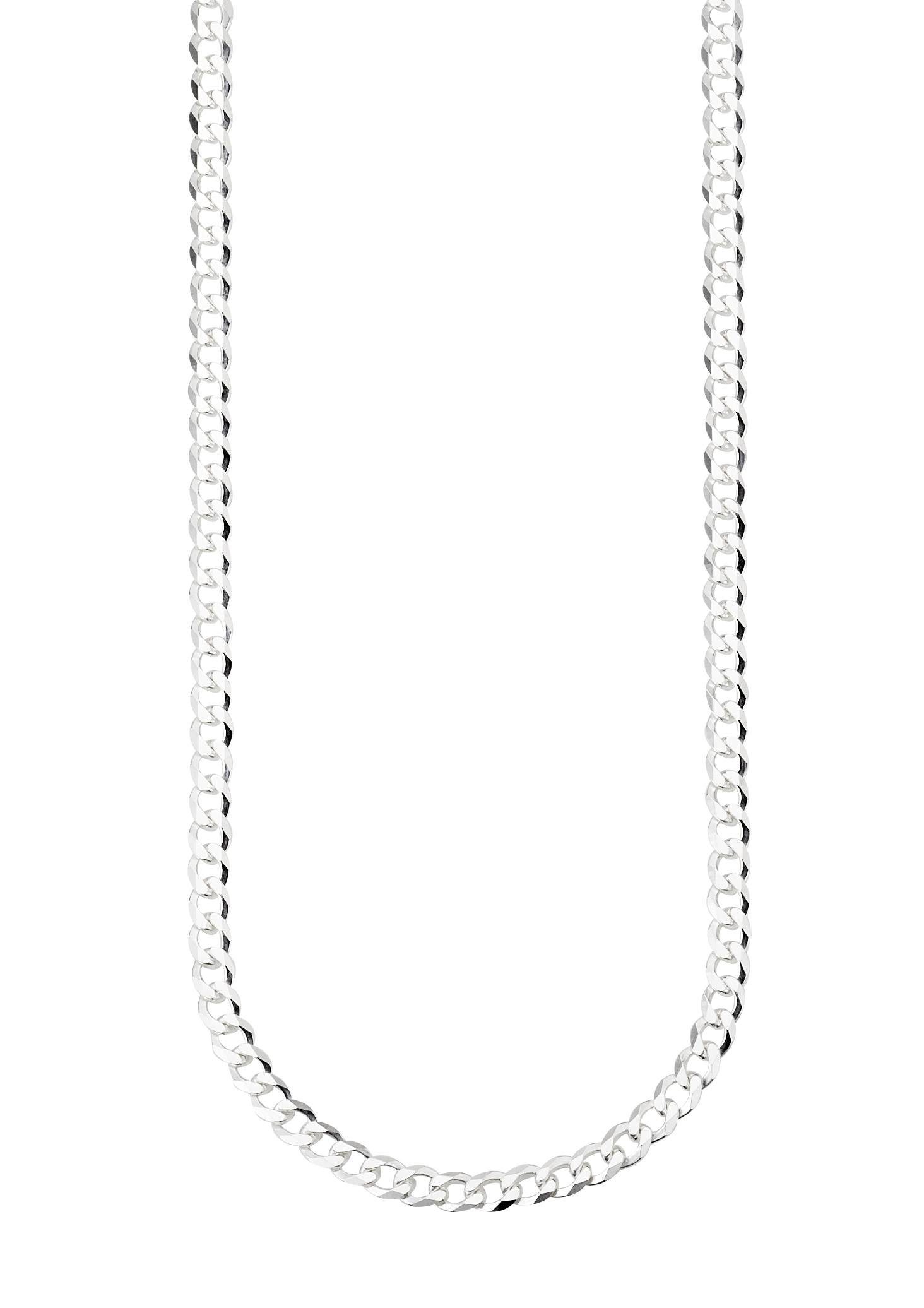 Bruno Banani Panzerkette Schmuck Geschenk Silber 925 Halsschmuck Halskette 4,3 mm breit